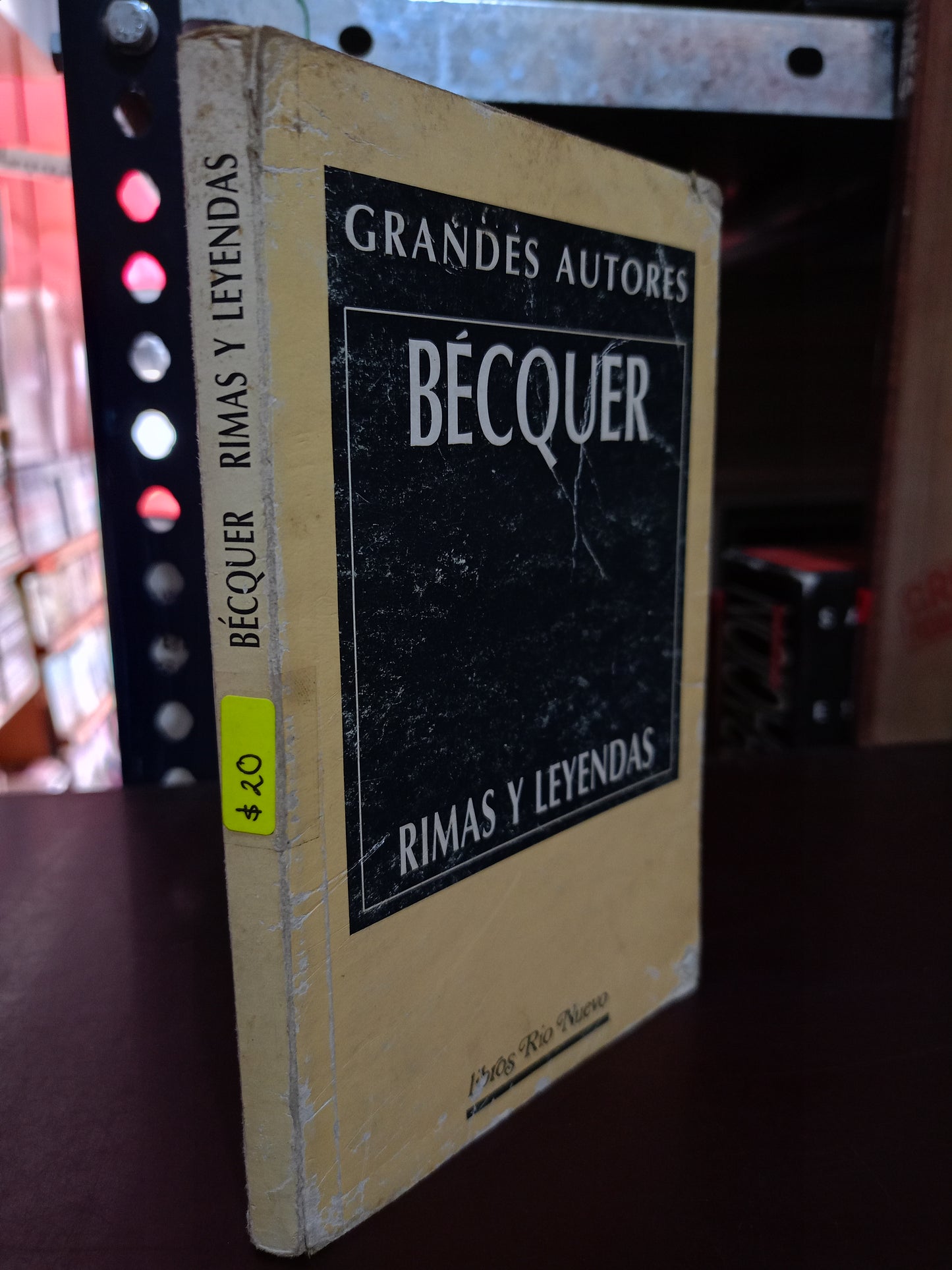 RIMAS Y LEYENDAS POR GUSTAVO ADOLFO BÉCQUER USADO POESIA LITERARIO 305