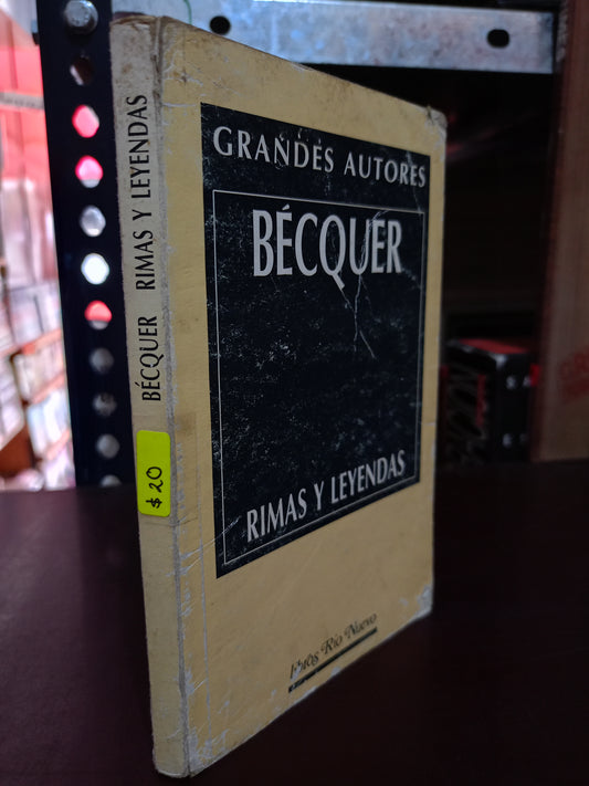 RIMAS Y LEYENDAS POR GUSTAVO ADOLFO BÉCQUER USADO POESIA LITERARIO 305