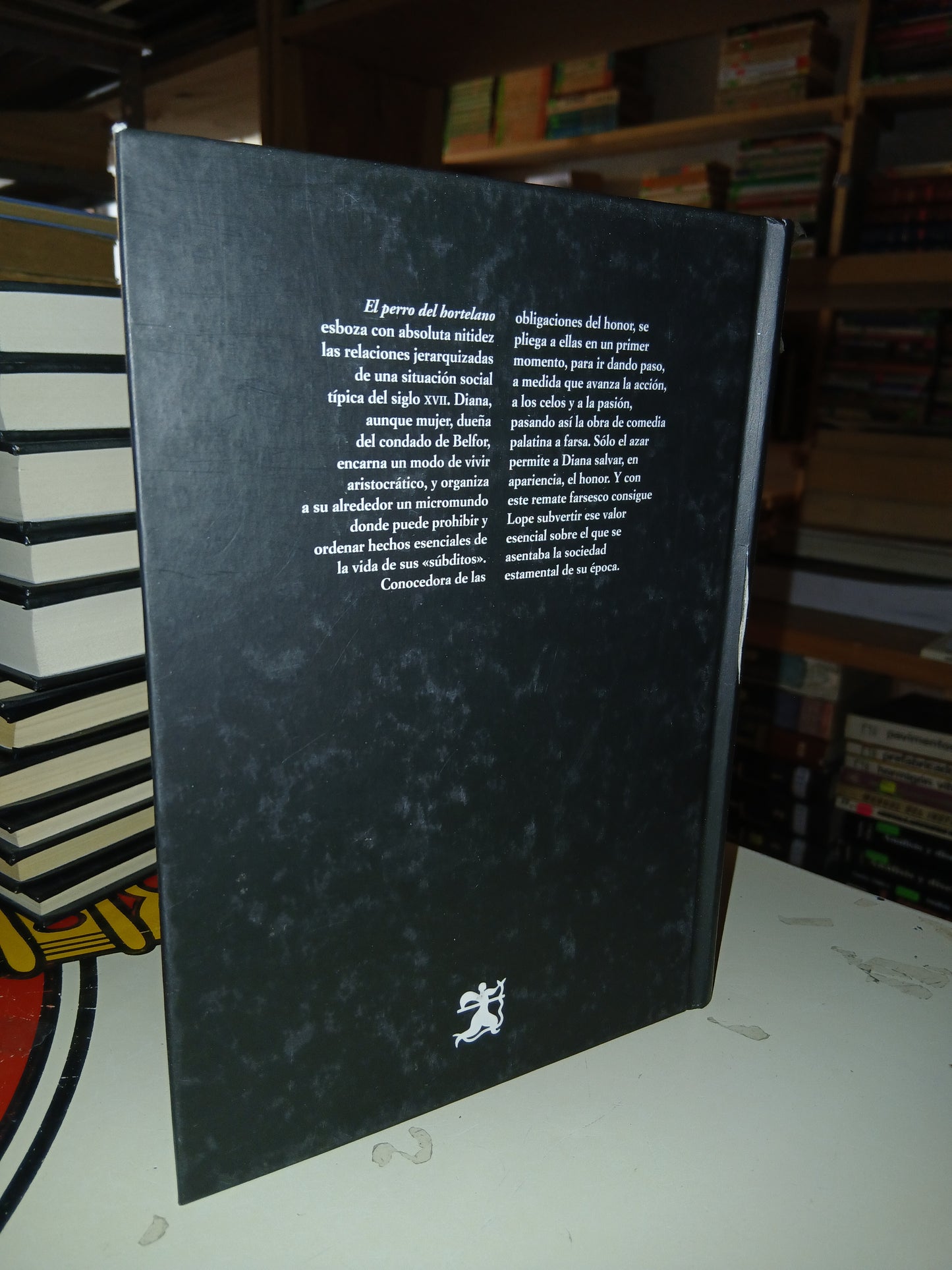 EL PERRO DEL HORTELANO POR LOPE DE VEGA USADO NOVELA LITERARIO 207