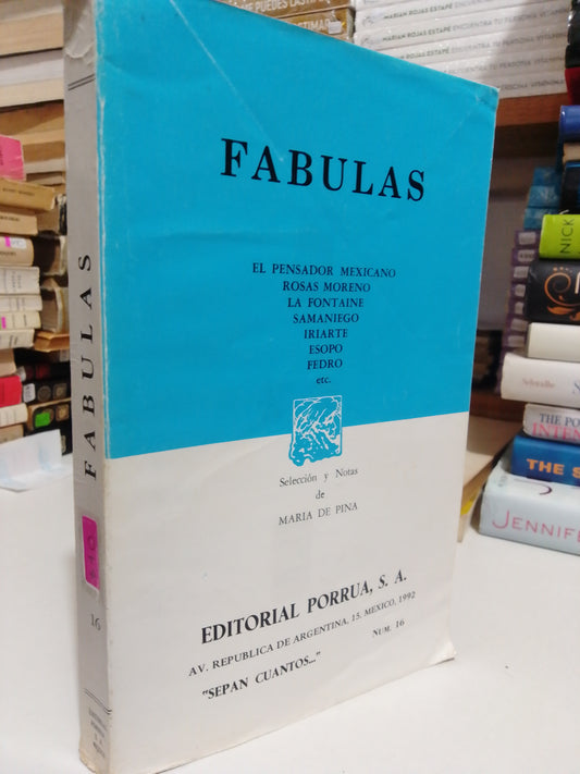 FÁBULAS POR DIFERENTES AUTORES USADO NOVELA JUÁREZ