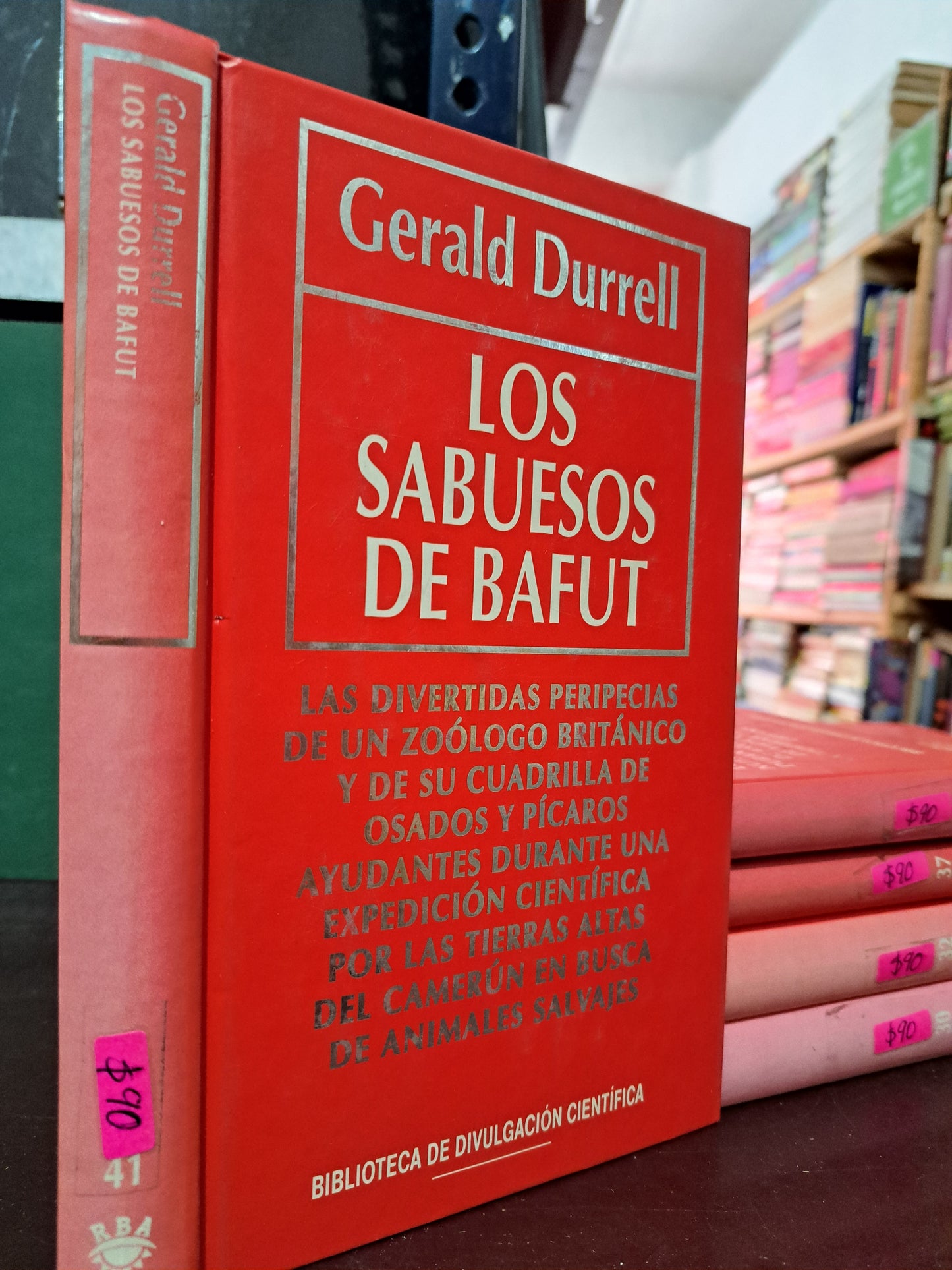 LOS SABUESOS DE BAFUT GERALD DURREL USADO NOVELA LITERARIO 305