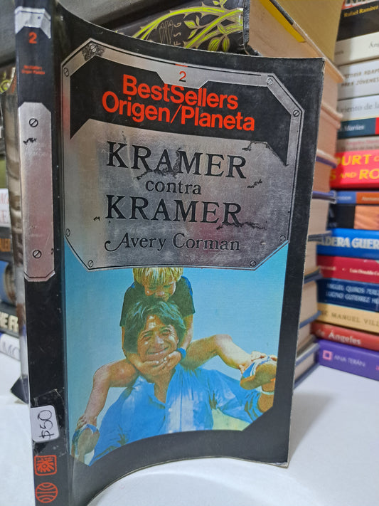 KRAMER CONTRA KRAMER #2 AVERY CORMAN USADO NOVELA JUÁREZ
