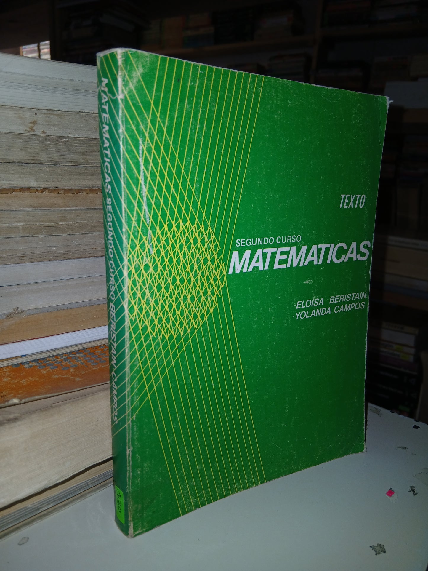 MATEMÁTICAS SEGUNDO CURSO POR ELOISA BERISTAIN Y YOLANDA CAMPOS USADO MATEMÁTICAS LITERARIO 207