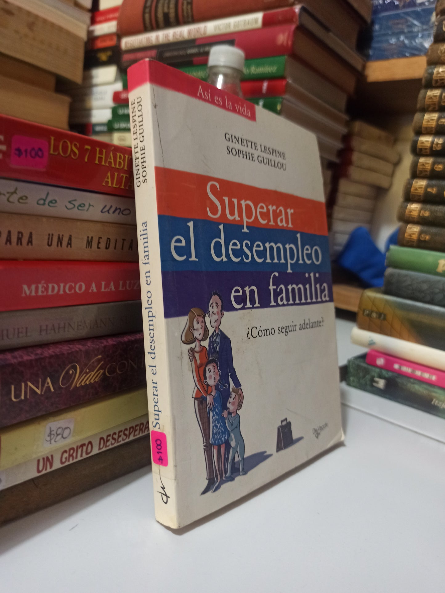 SUPERAR EL DESEMPLEO EN FAMILIA POR GINETTE LESPINE USADO SUPERACIÓN PERSONAL JUÁREZ