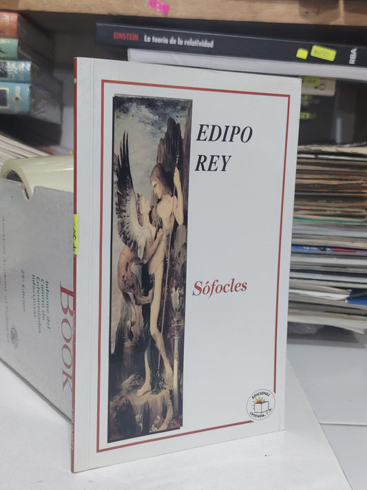 EDIPTO REY POR SOFOCLES USADO NOVELA JUÁREZ
