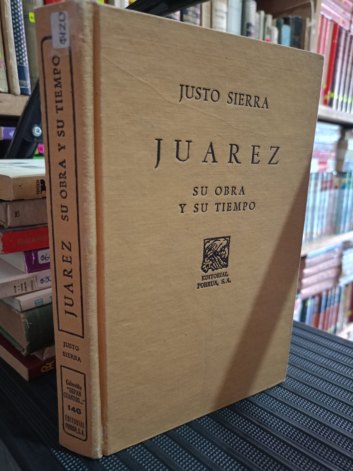 JUAREZ SU OBRA Y SU TIEMPO POR JUSTO SIERRA USADO HISTORIA LITERARIO 305