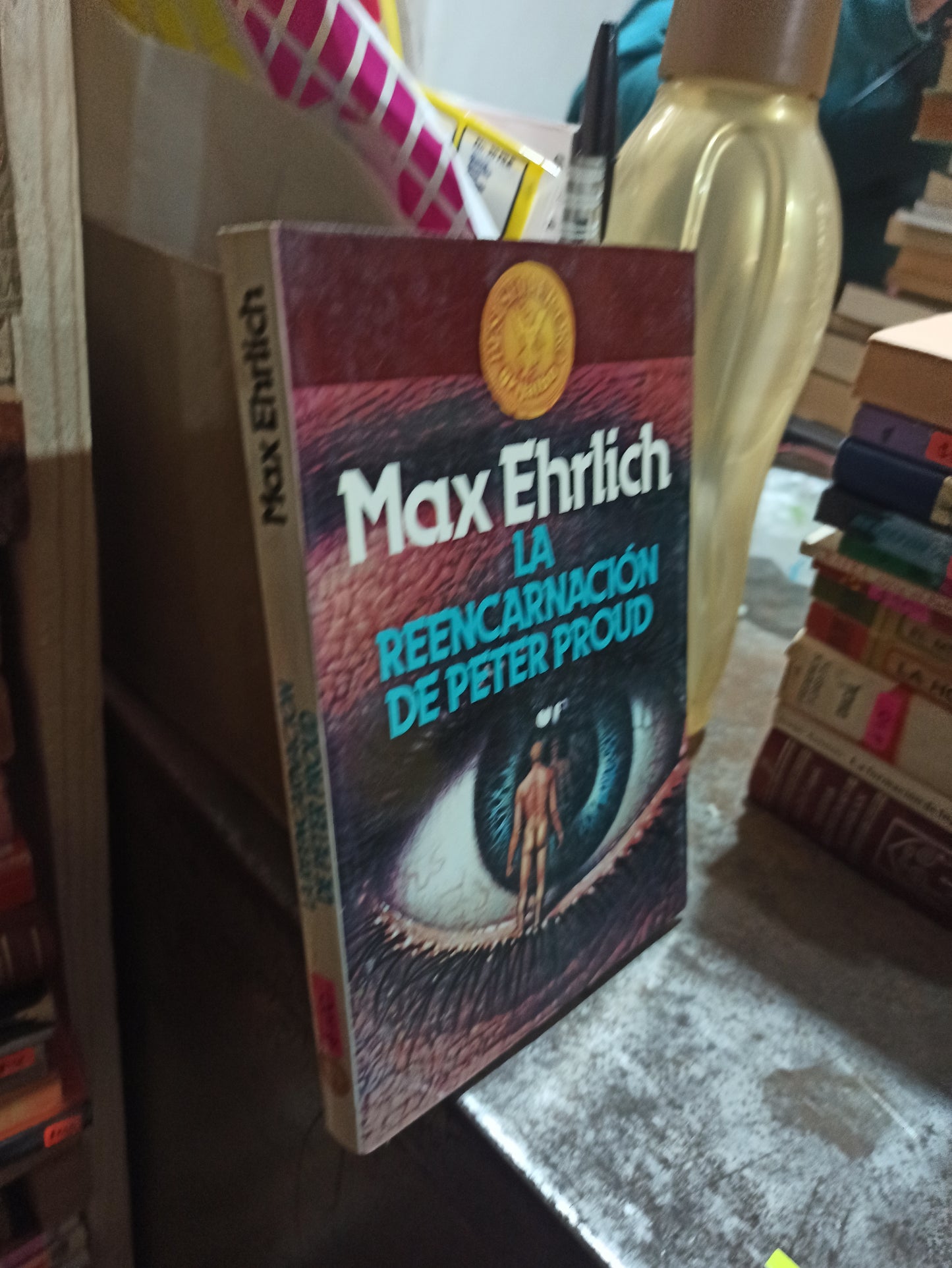 LA REENCARNACIÓN DE PETER PROUD POR MAX EHRLICH USADO NOVELAS ALDAMA