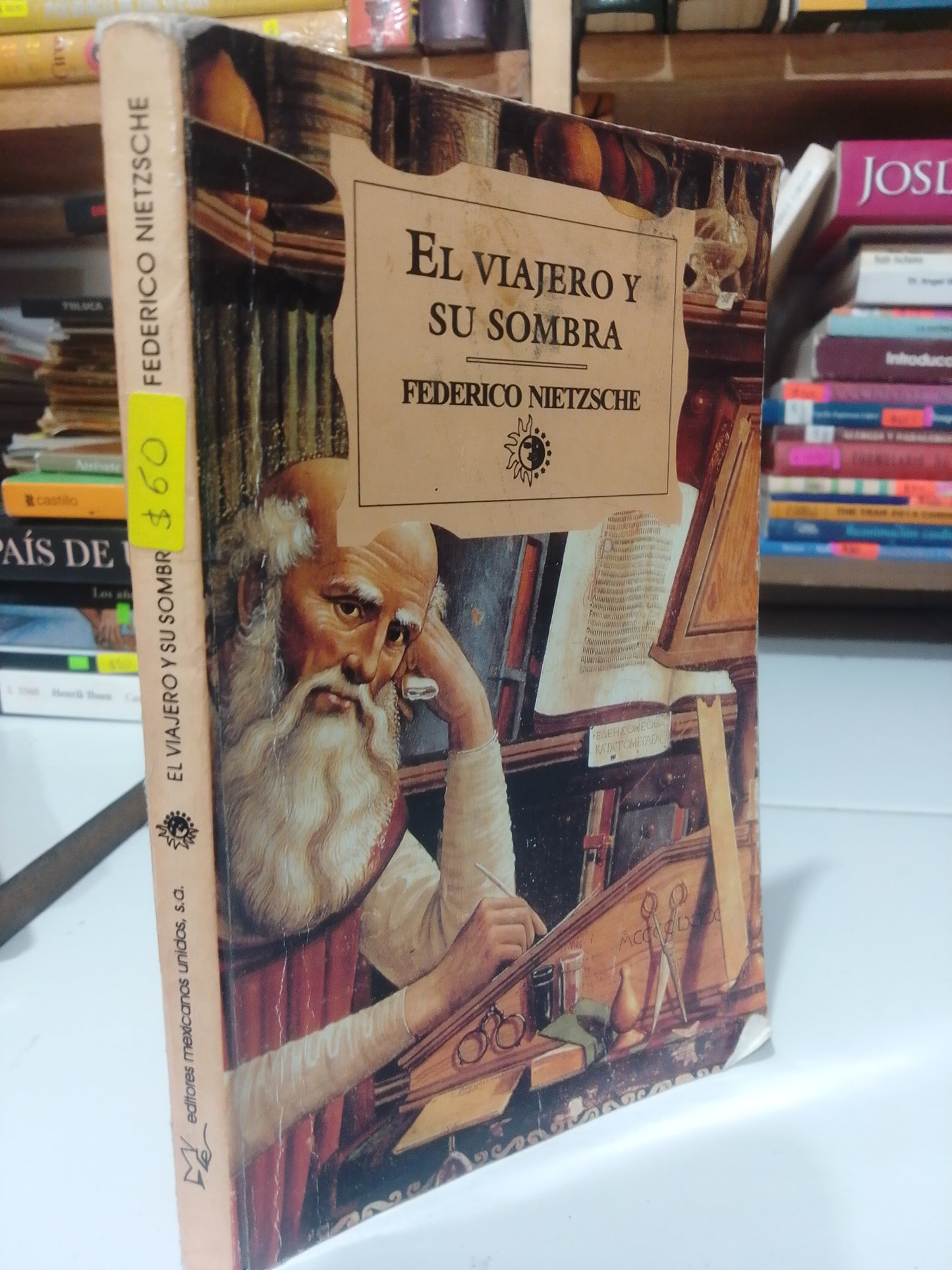 EL VIAJERO Y SU SOMBRA POR FEREDIRO NIETZSCHE USADO NOVELA JUAREZ