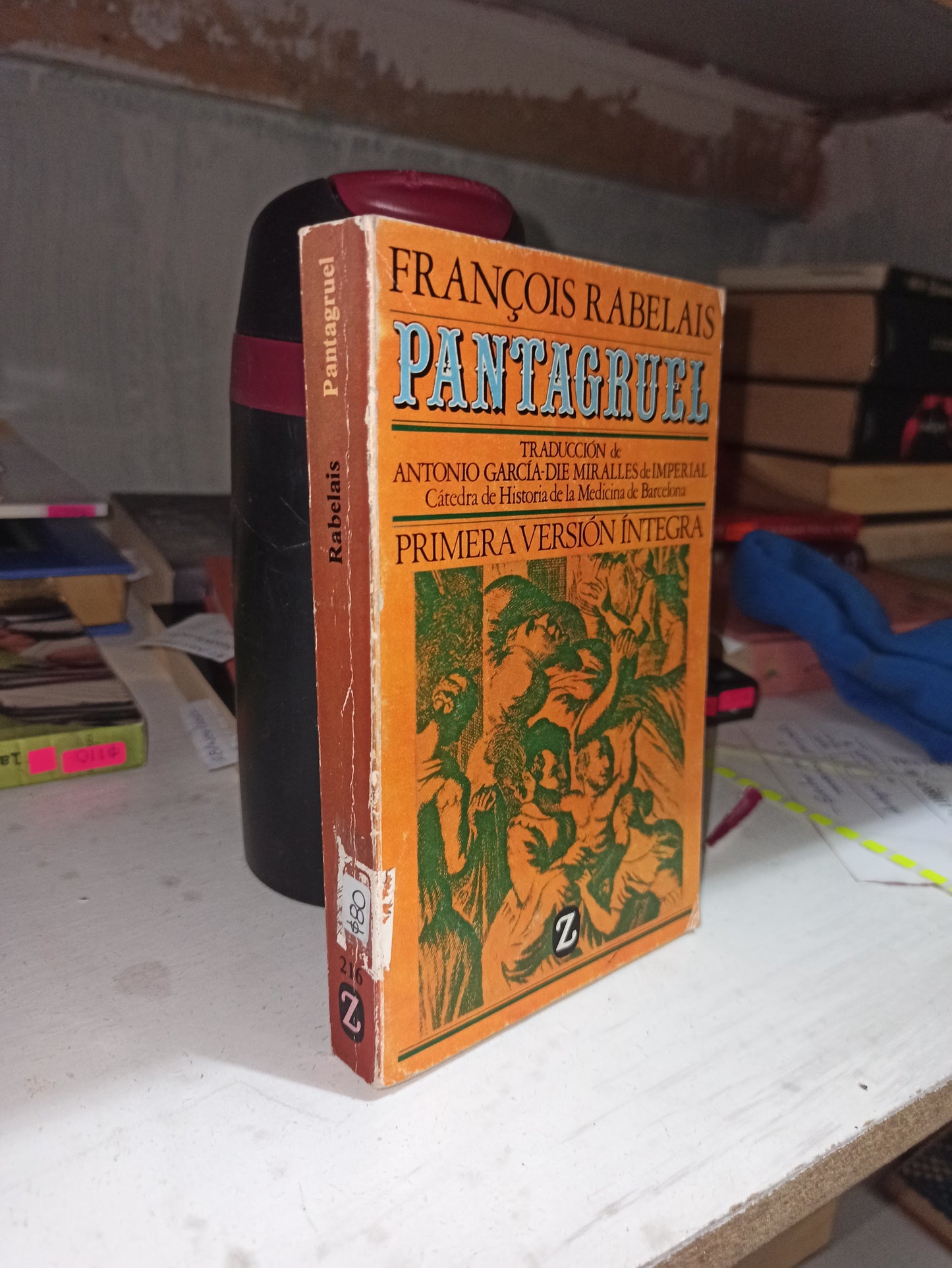 PANTAGRUEL POR FRANCOIS RABELAIS USADO NOVELAS JUÁREZ