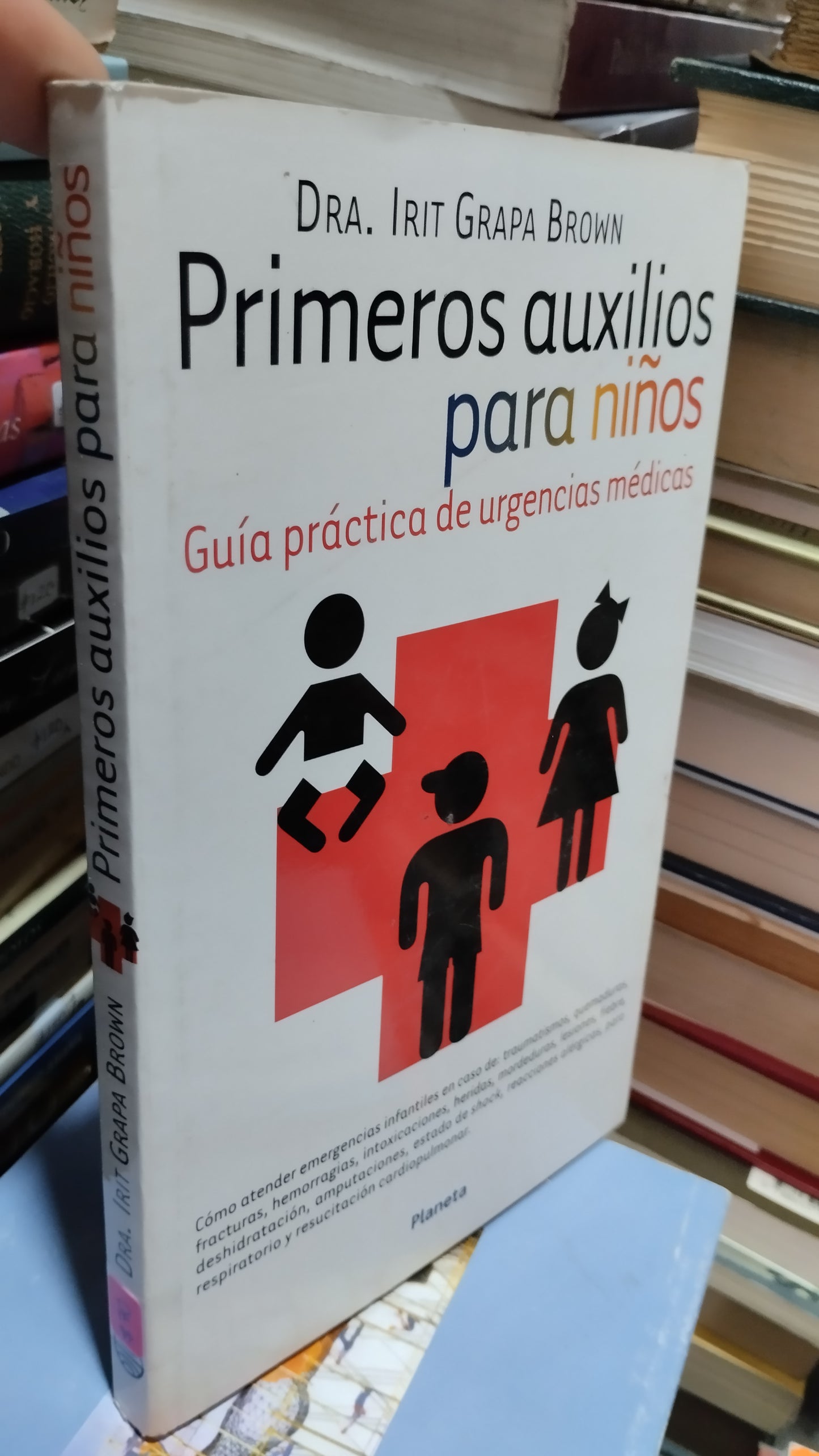 PRIMEROS AUXILIOS PARA NIÑOS POR IRIT GRAPA BROWN LIBRO USADO SALUD ALDAMA