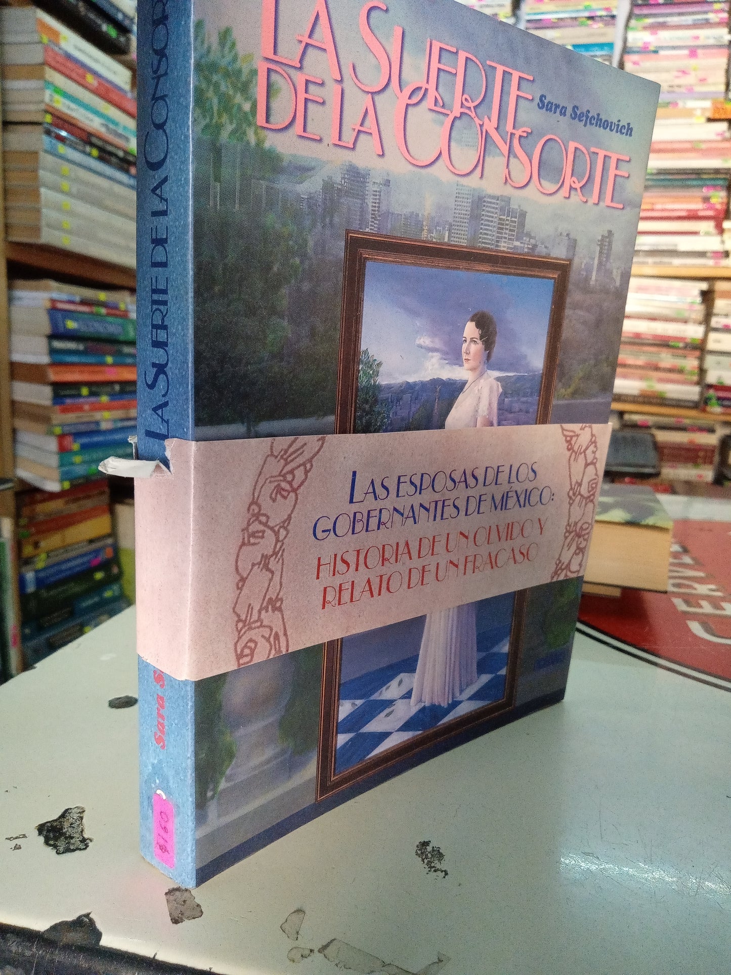 LA SUERTE DE LA CONSORTE POR SARA SEFCHOVICH USADO NOVELA LITERARIO 207