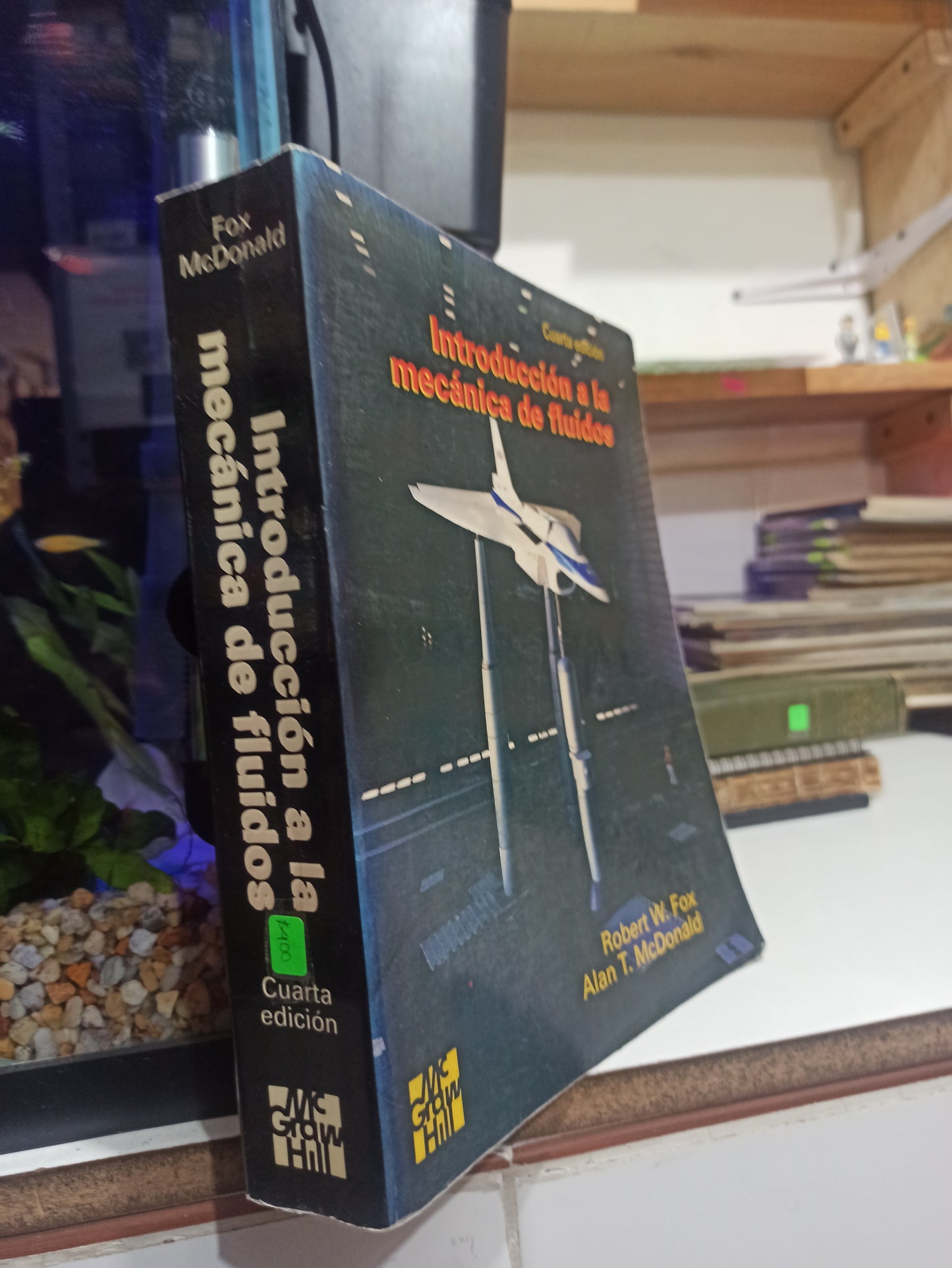 INTRODUCCION A LA MECANICA DE FLUIDOS POR ROBERT W. FOX USADO MATEMÁTICAS JUÁREZ
