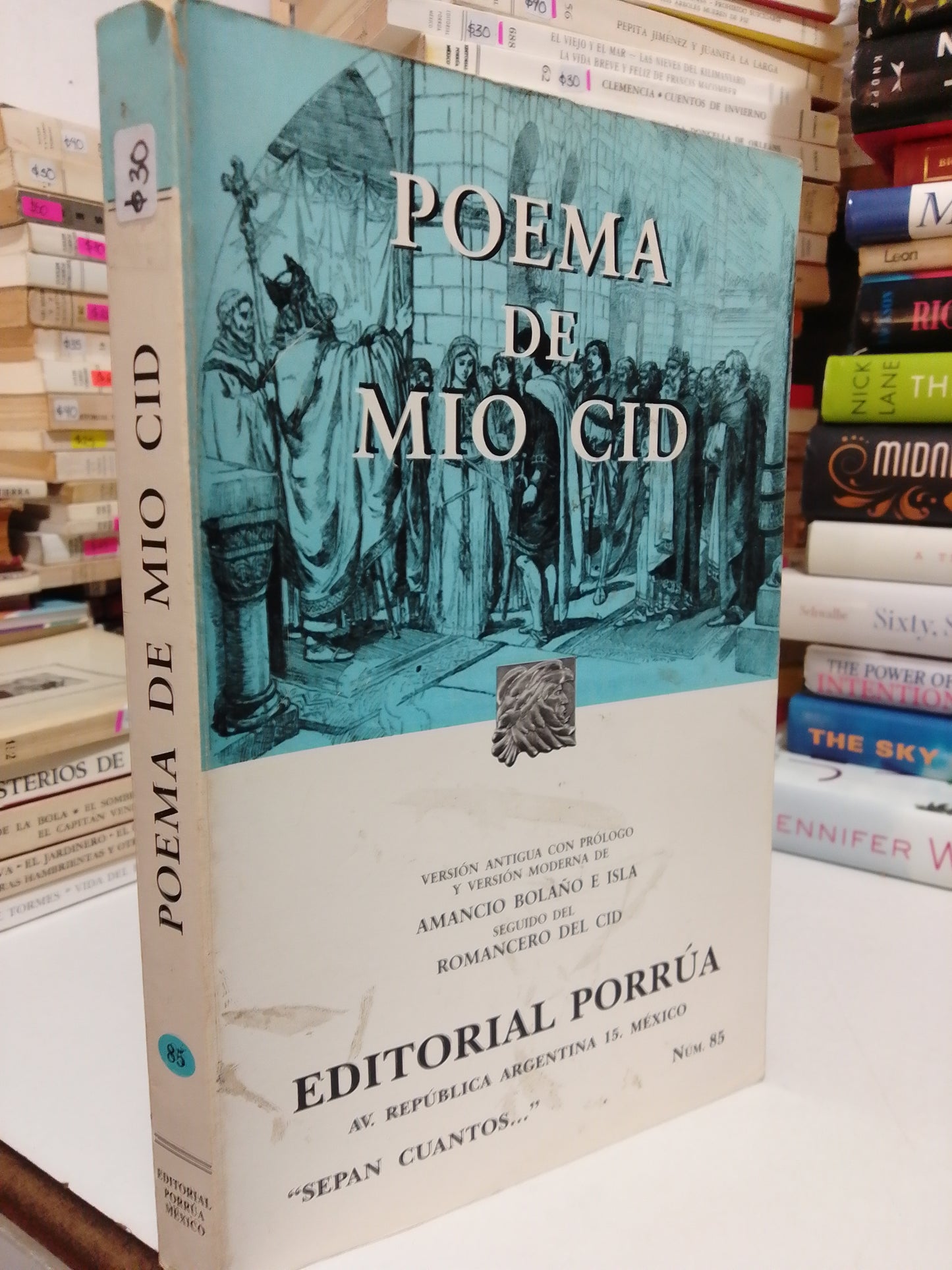 POEMA DE MIO CID USADO NOVELA JUÁREZ