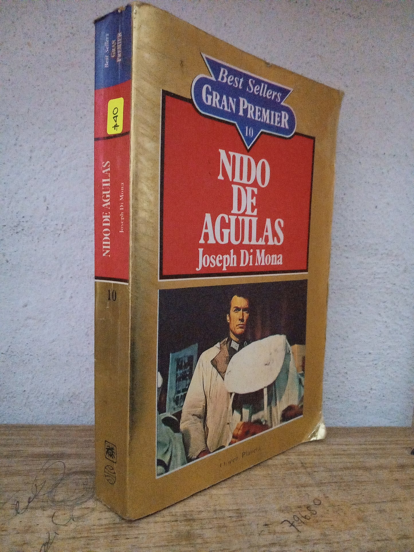 NIDO DE AGUILAS JOSEPH DI MONA USADO NOVELA LITERARIO 305