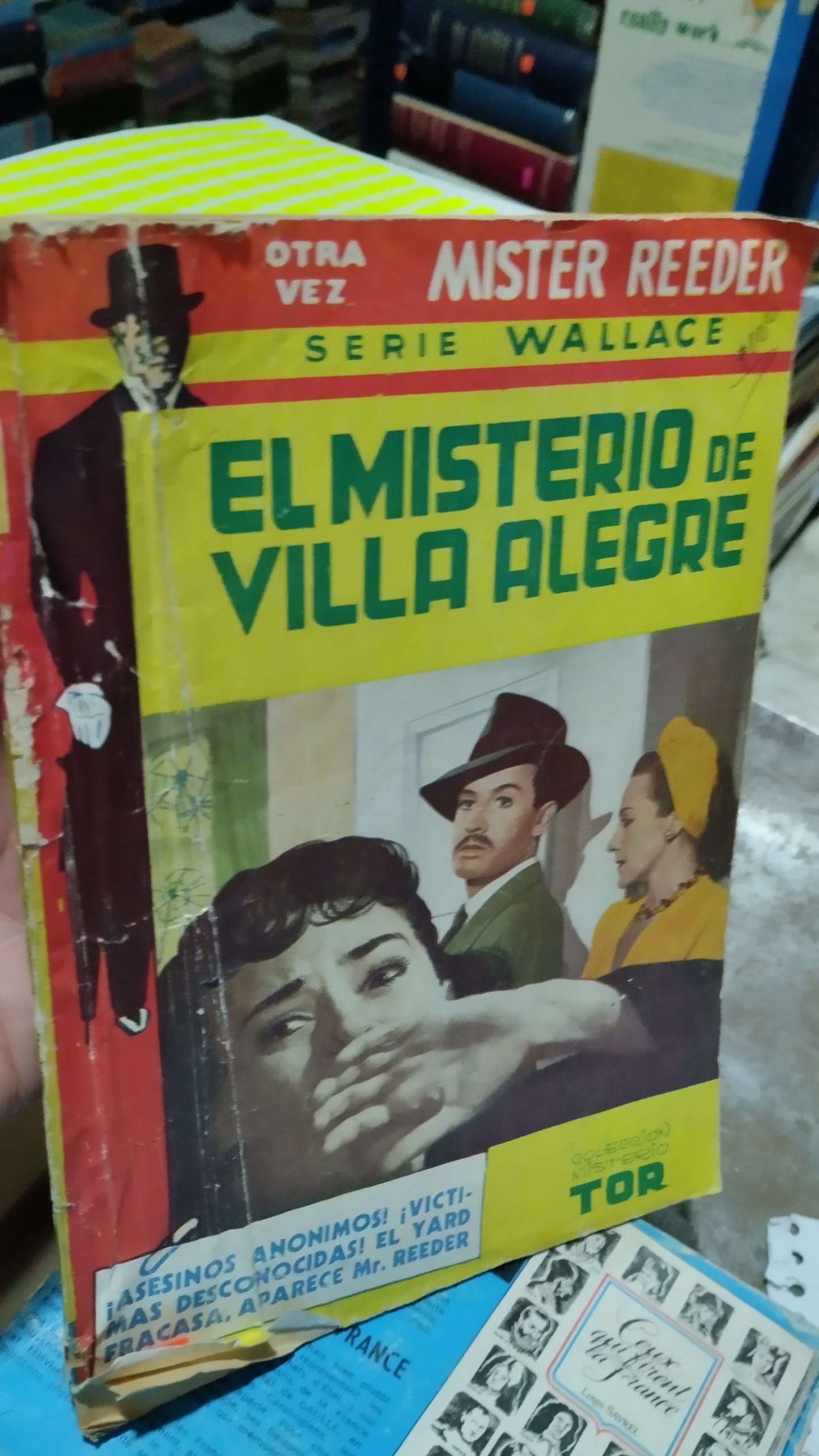 EL MISTERIO DE VILLA ALEGRE POR JOHN TRABEN LIBRO USADO ANTIGUO ALDAMA