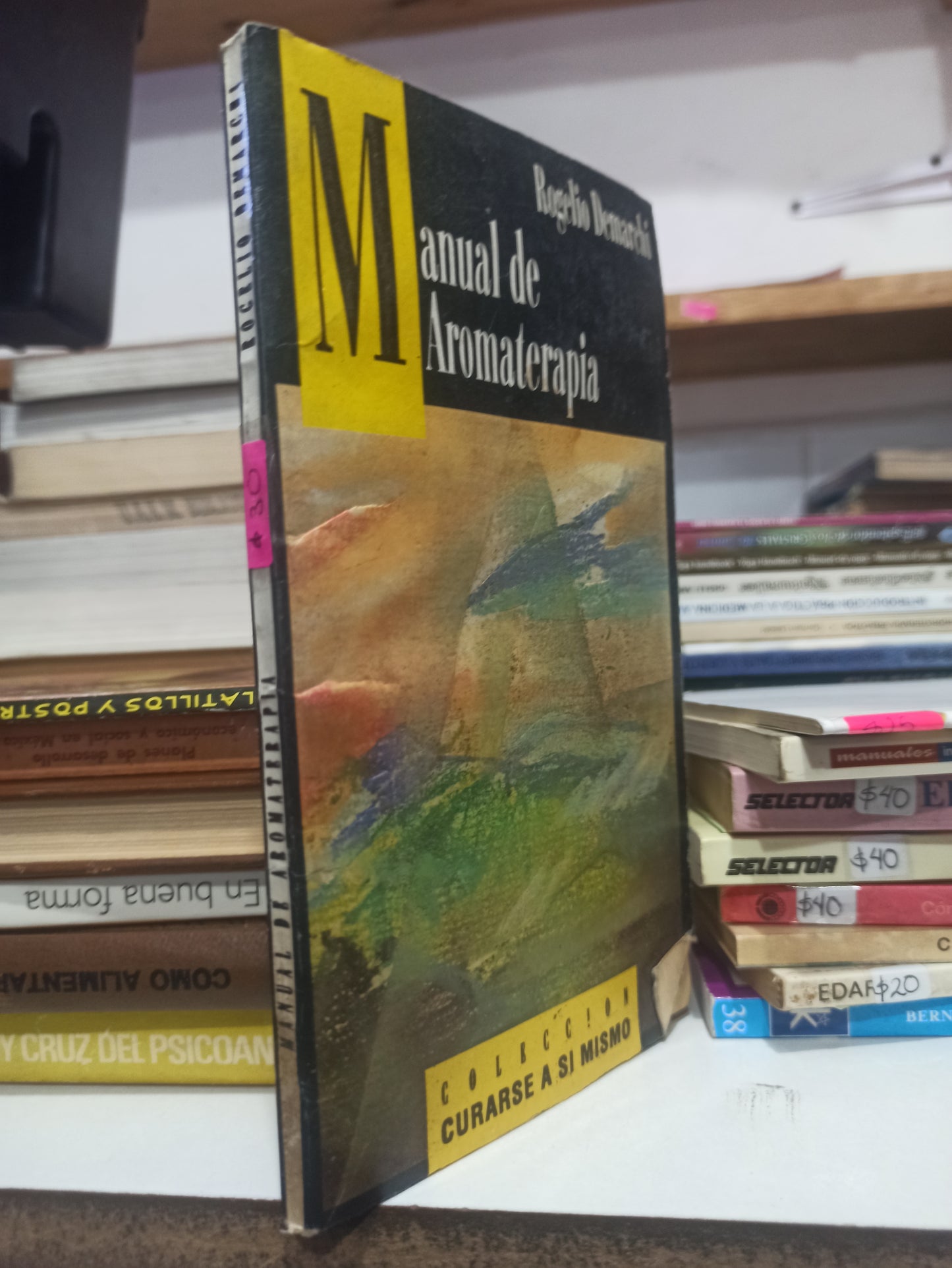 MANUAL DE AROMATERAPIA POR ROGELIO DEMARCHI USADO SALUD JUÁREZ