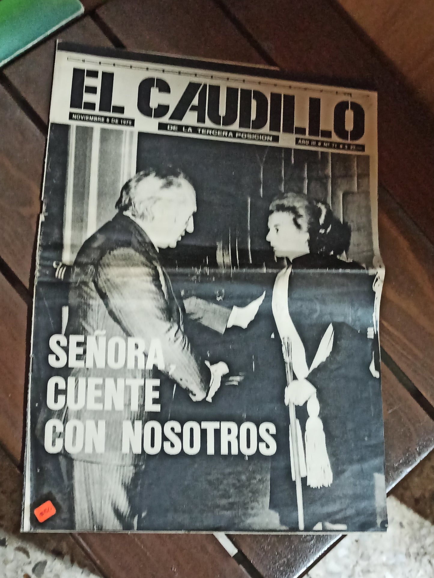 REVISTA EL CAUDILLO USADO ANTIGUAS ALDAMA