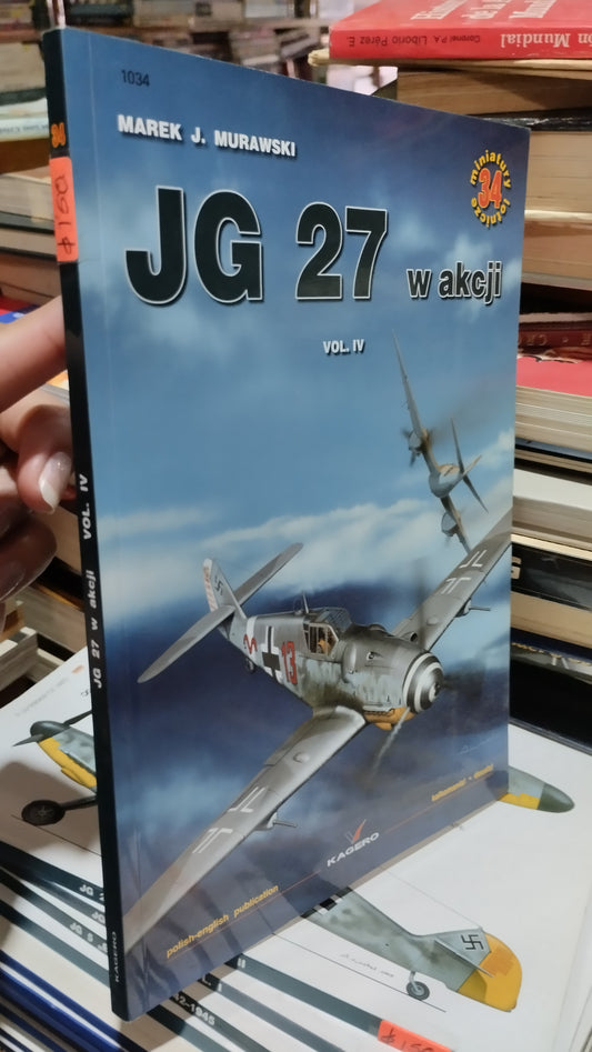 JG 27 W AKCJI 34 LIBRO USADO HISTORIA ALDAMA