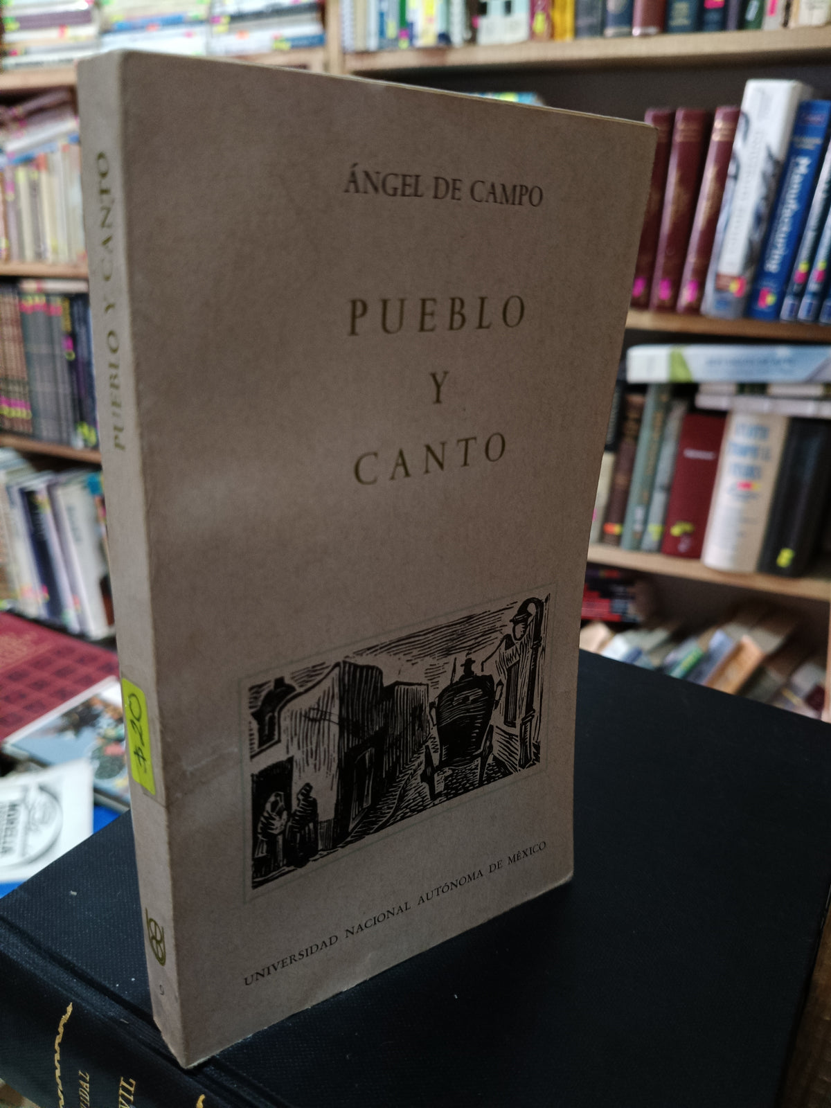 PUEBLO Y CANTO ANGEL DE CAMPO USADO HISTORIA LITERARIO 305
