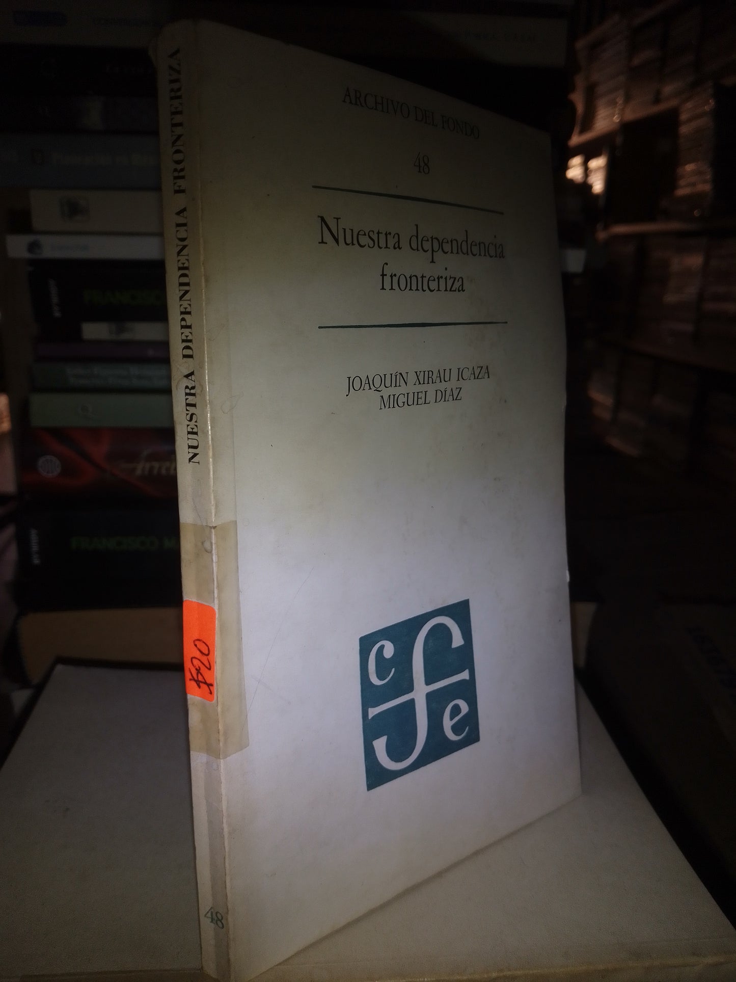 NUESTRA DEPENDENCIA FRONTERIZA POR JOAQUIN ICAZA USADO HISTORIA LITERARIO 207