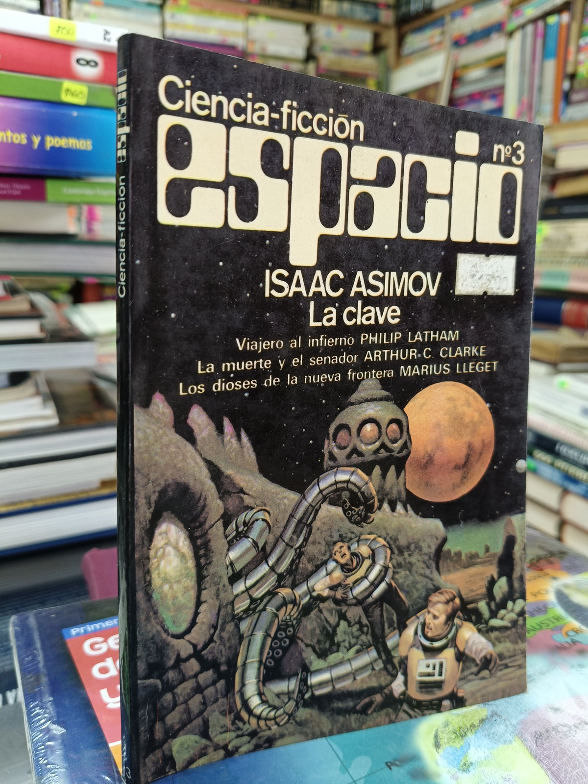 LA CLAVE POR ISAAC ASIMOV USADO NOVELA LITERARIO 207
