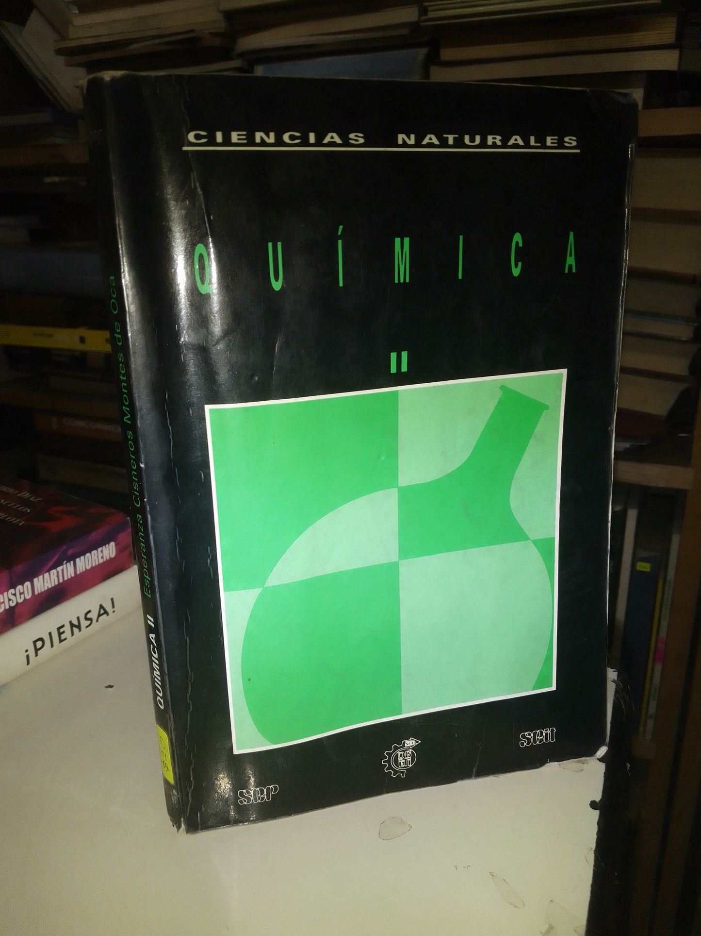 QUÍMICA II POR ESPERANZA CISNEROS MONTES DE OCA USADO QUÍMICA LITERARIO 207