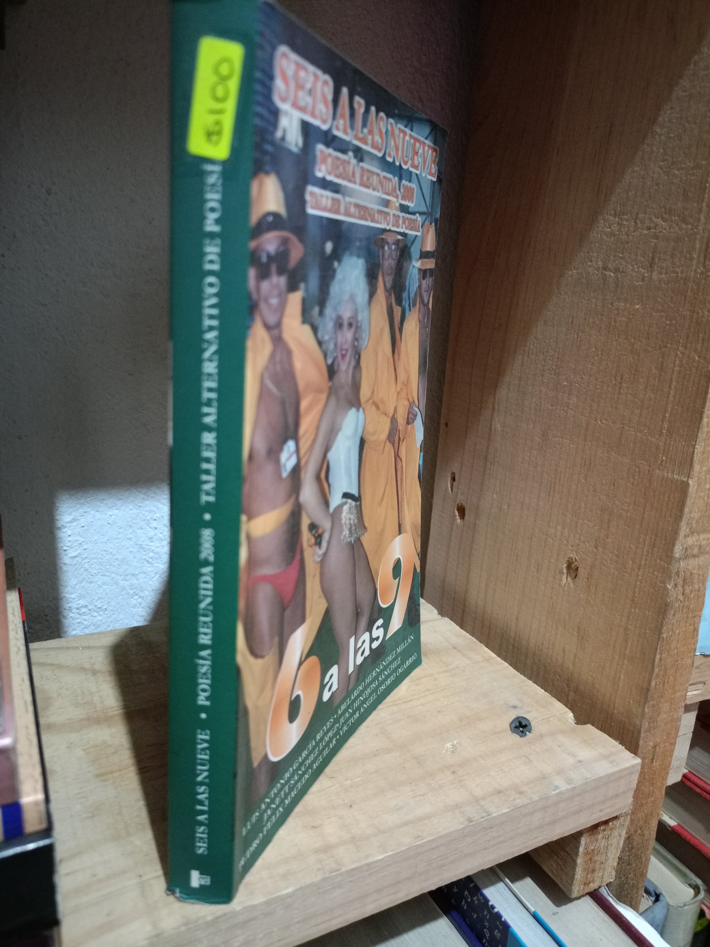 SEIS A LAS NUEVE POR LUIS ANTONIO GARCIA REYES Y OTROS USADO POESIA LITERARIO #305