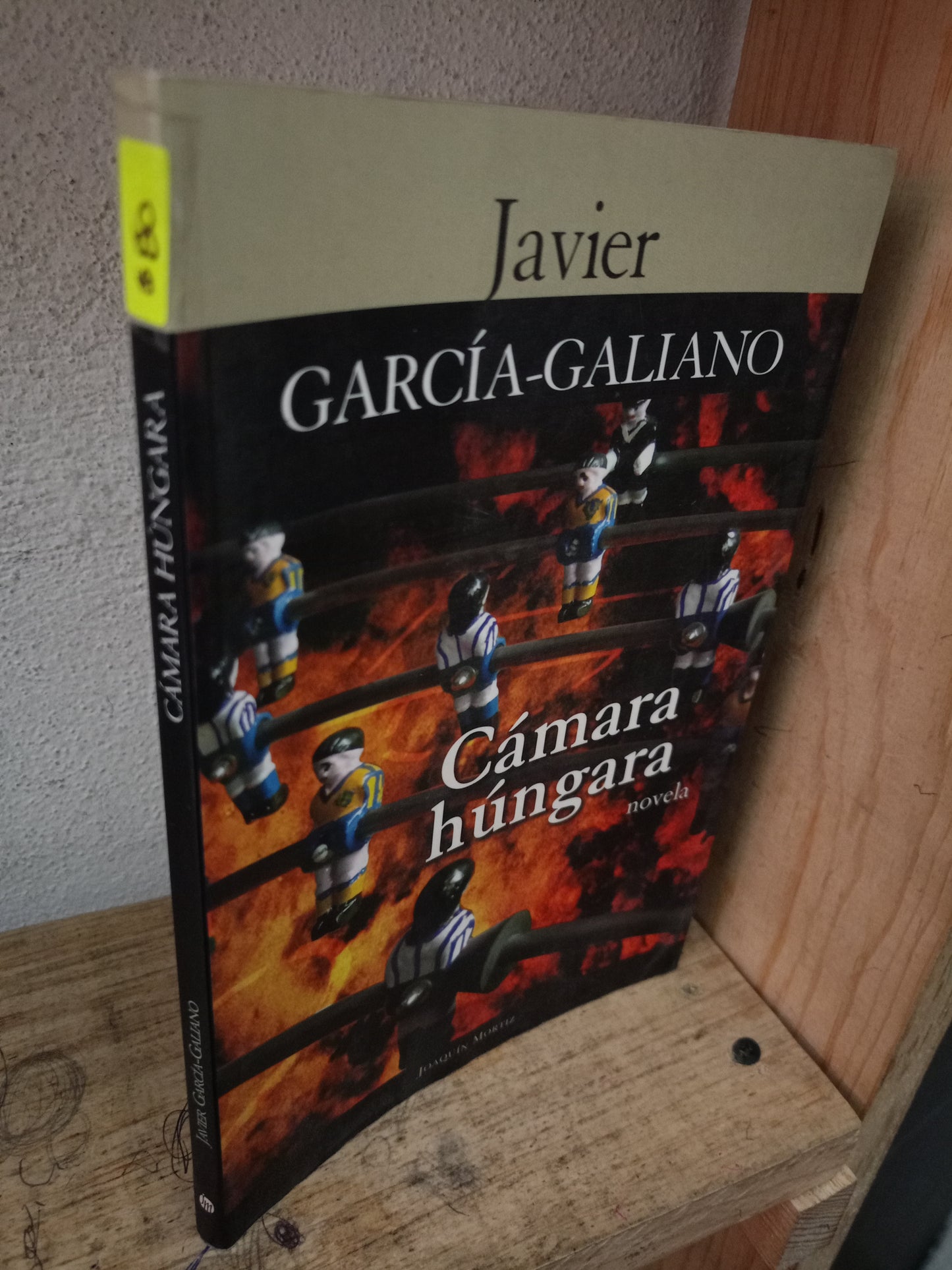 CÁMARA HÚNGARA POR JAVIER GARCÍA-GALIANO USADO NOVELA LITERARIO 305