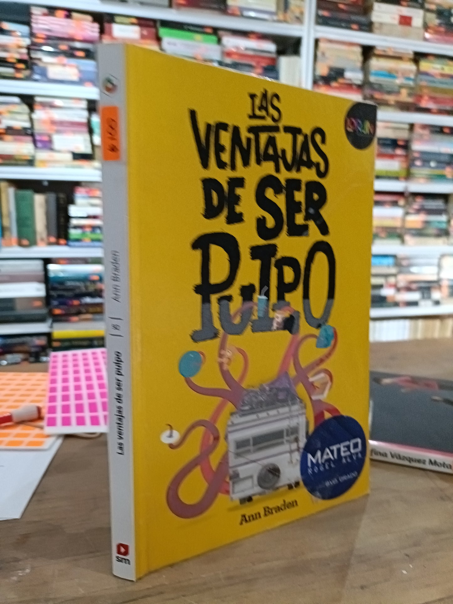 LAS VENTAJAS DE SER PULPO POR ANN BRADEN USADO NOVELA JUAREZ 515