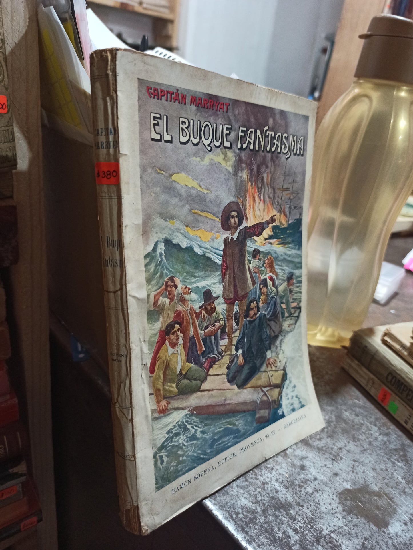 EL BUQUE FANTASMA POR CAPITAN MARRYAT USADO ANTIGUOS ALDAMA