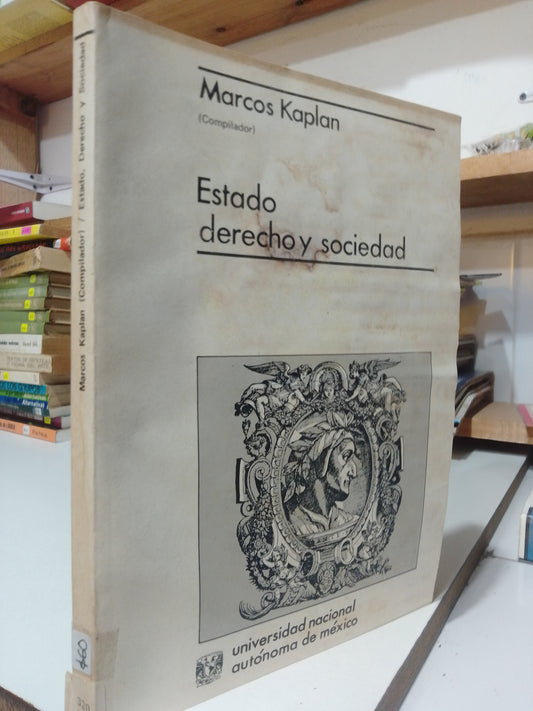 ESTADO DERECHO Y SOCIEDAD POR MARCOS KAPLAN USADO FILOSOFIA JUAREZ
