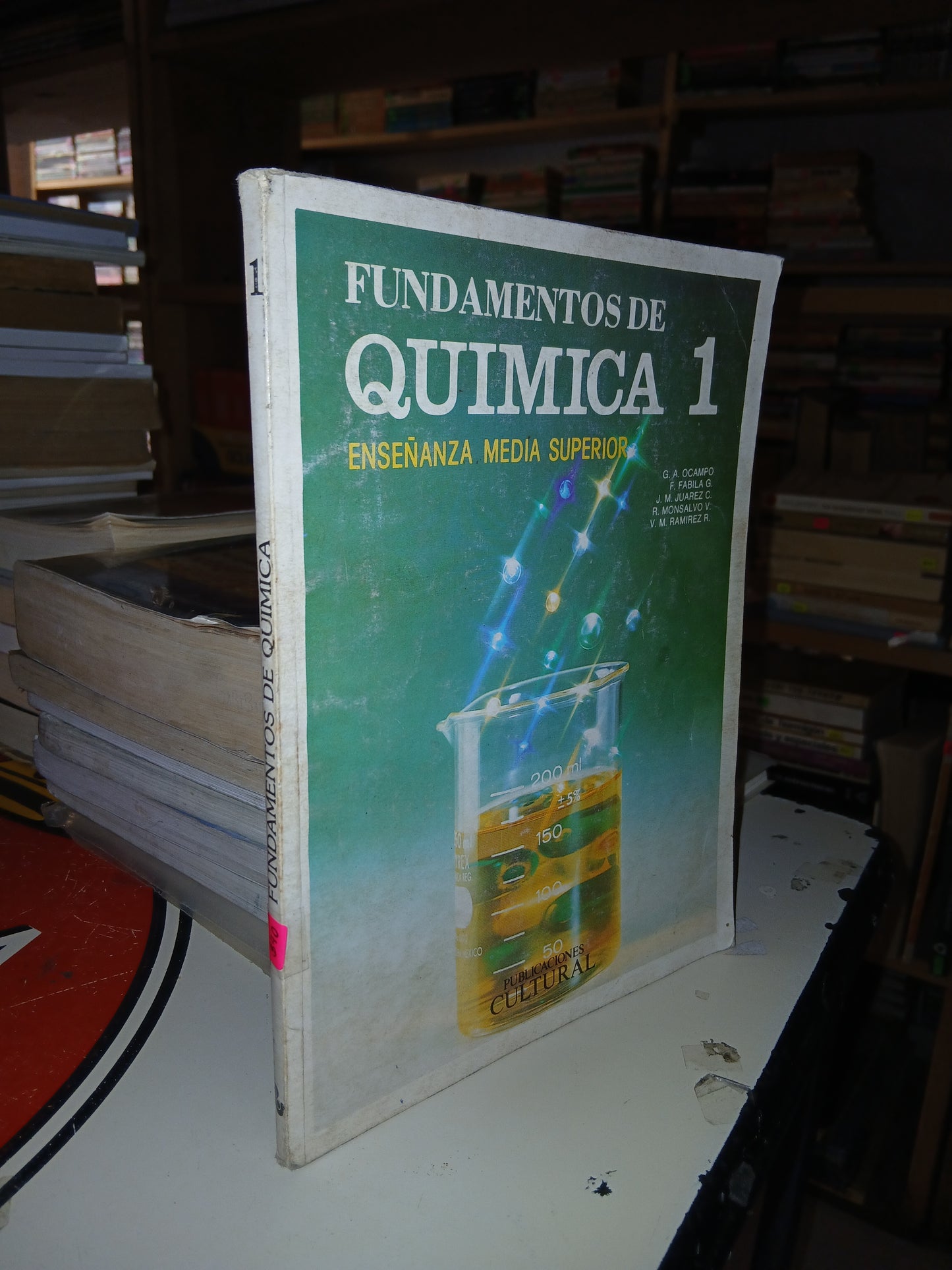FUNDAMENTOS DE QUÍMICA 1 ENSEÑANZA MEDIA SUPERIOR (VARIOS AUTORES) USADO QUÍMICA LITERARIO 207