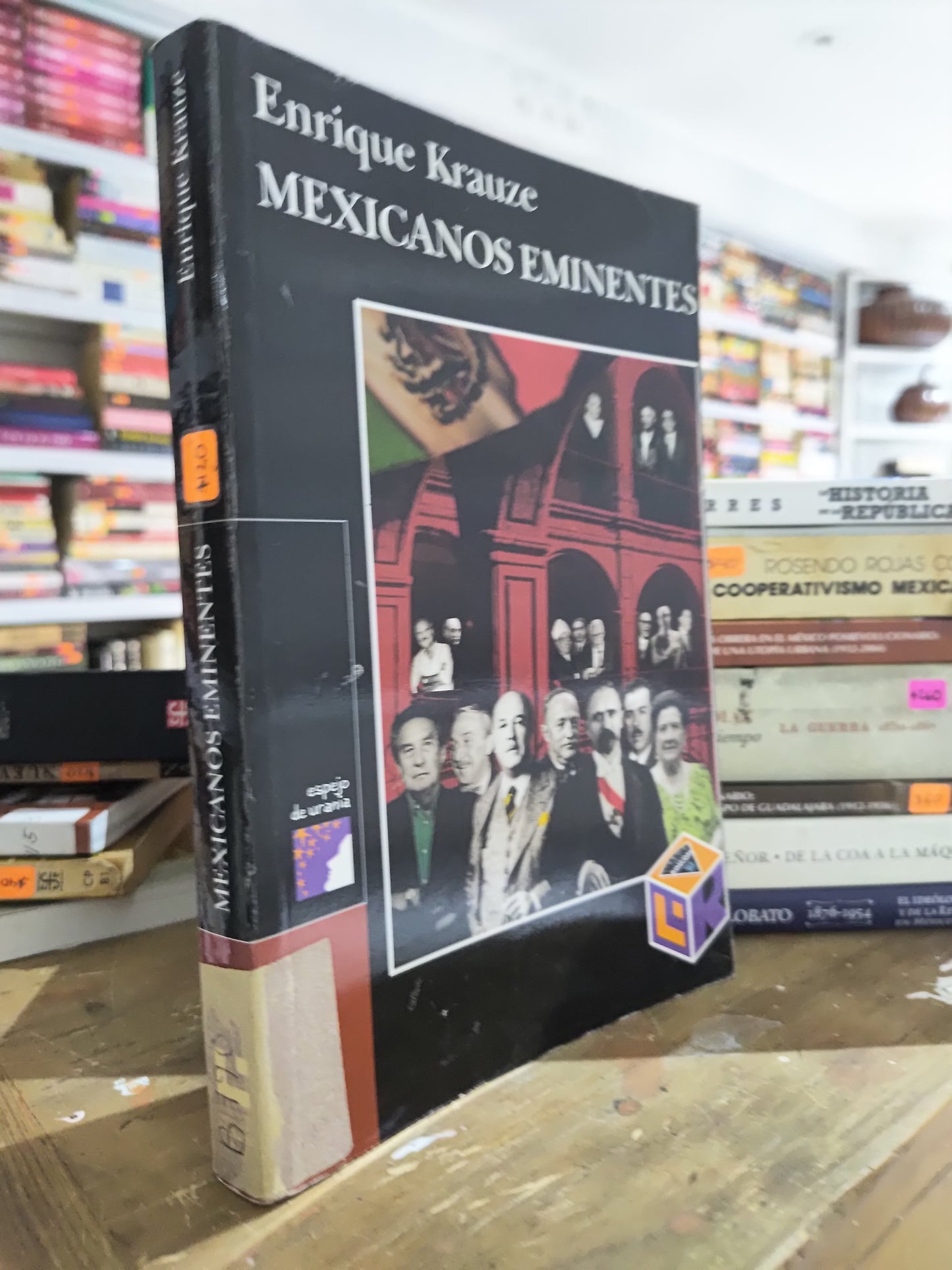 MEXICANOS EMINENTES POR ENRIQUE KRAUZE USADO HISTORIA JUAREZ 515