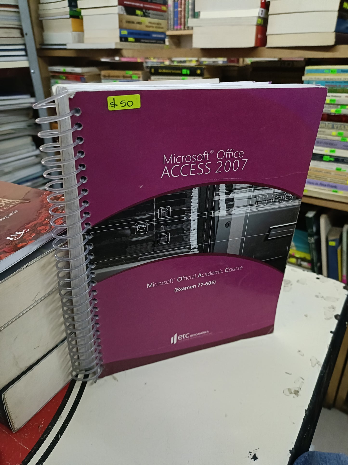 MICROSOFT OFFICE ACCESS 2007 USADO COMPUTACIÓN LITERARIO 207