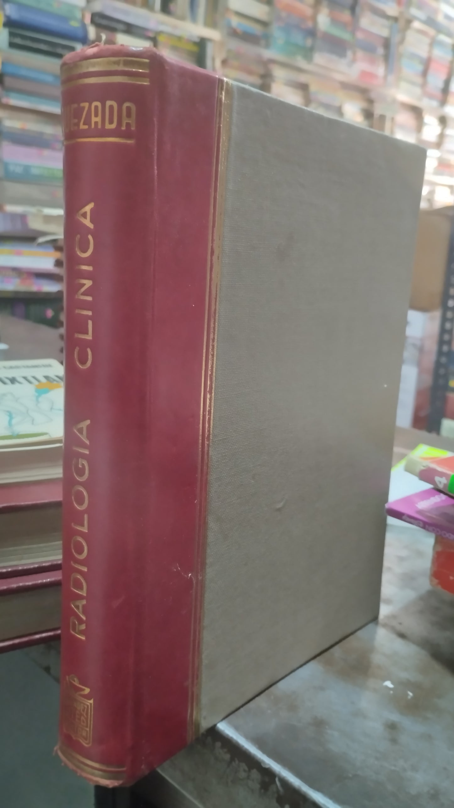 RADIOLOGIA CLINICA POR QUEZADA LIBRO USADO SALUD ALDAMA