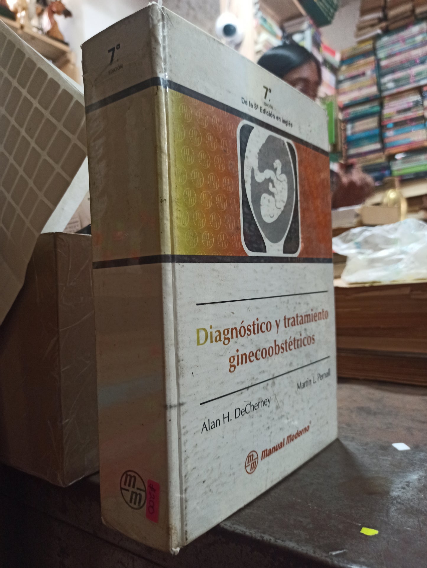 DIAGNOSTICO Y TRATAMIENTO GINECOOBSTETRICOS POR ALAN H. DECHERNEY USADO SALUD ALDAMA