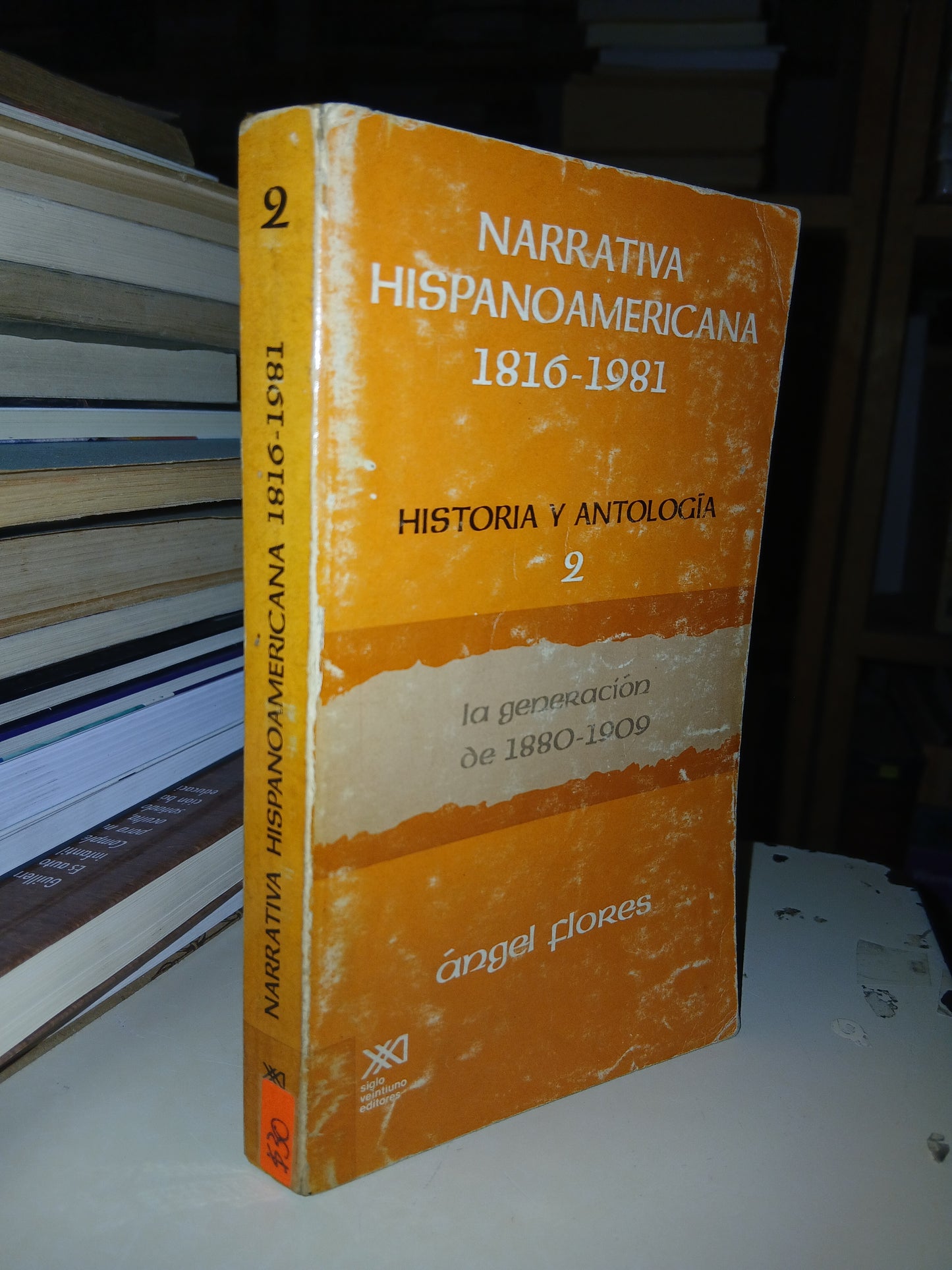 NARRATIVA HISPANOAMERICANA 1816-1981 POR ÁNGEL FLORES USADO ANTOLOGÍA LITERARIO 207
