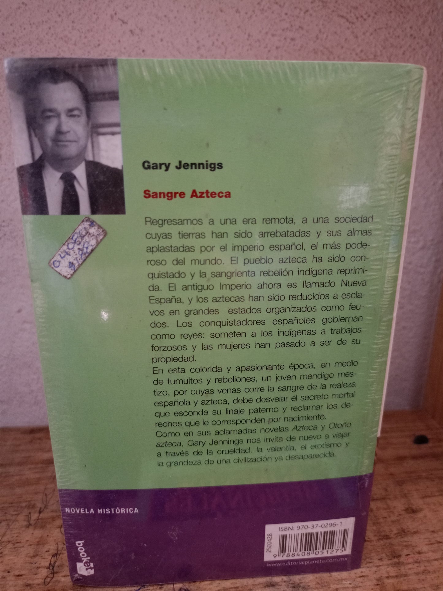 SANGRE AZTECA POR GARY JENNINGS NUEVO LIBROS NUEVOS LITERARIO 305