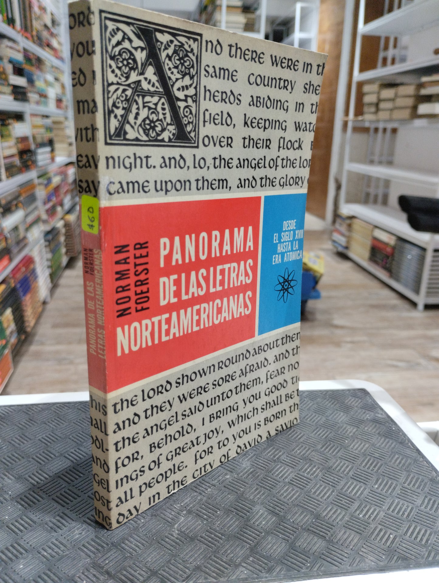 PANORAMA DE LAS LETRAS NORTEAMERICANAS POR NORMAN FOERSTER USADO HISTORIA JUAREZ 515