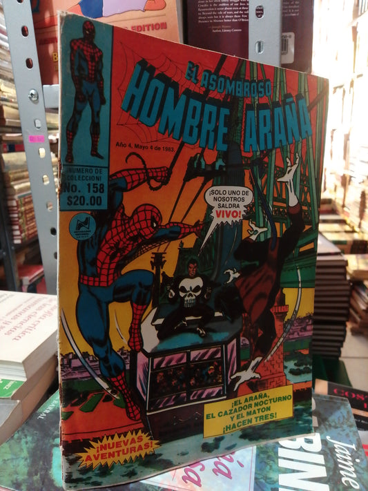EL ASOMBROSO HOMBRE ARAÑA COMICS 108 pzs USADO NOVELA JUÁREZ