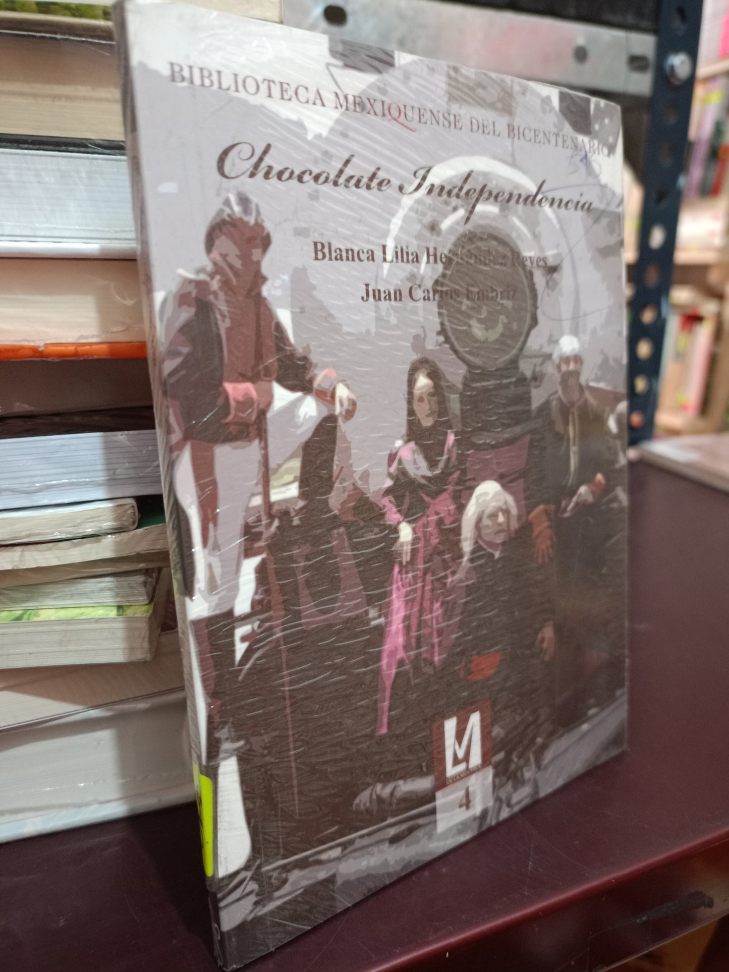 CHOCOLATE INDEPENDENCIA BLANCA LILIA JUAN CARLOS NUEVO LITERARIO 305