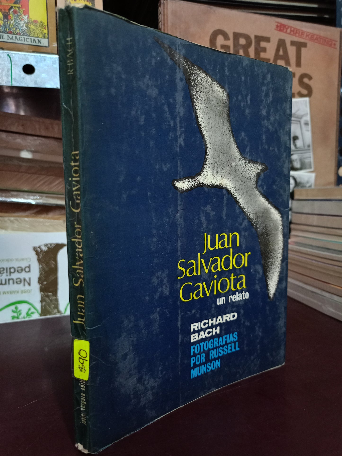 JUAN SALVADOR GAVIOTA UN RELATO POR RICHARD BACH USADO SUPERACIÓN PERSONAL LITERARIO 305