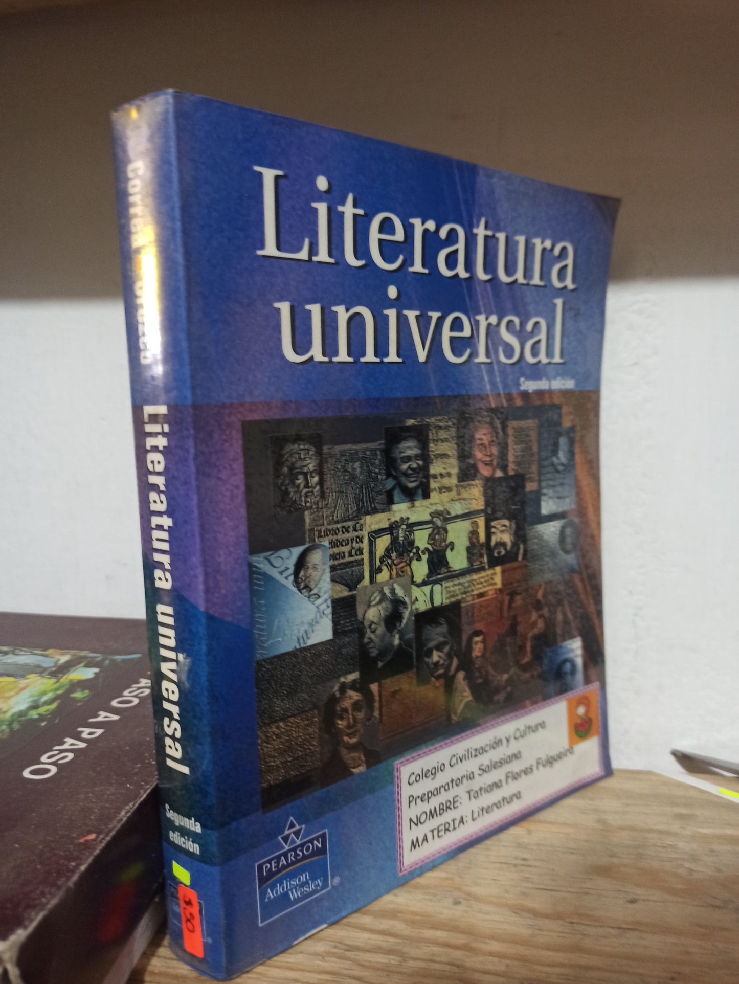 LITERATURA UNIVERSAL SEGUNDA EDICIÓN POR ALICIA CORREA PEREZ USADO EDUCACIÓN JUÁREZ