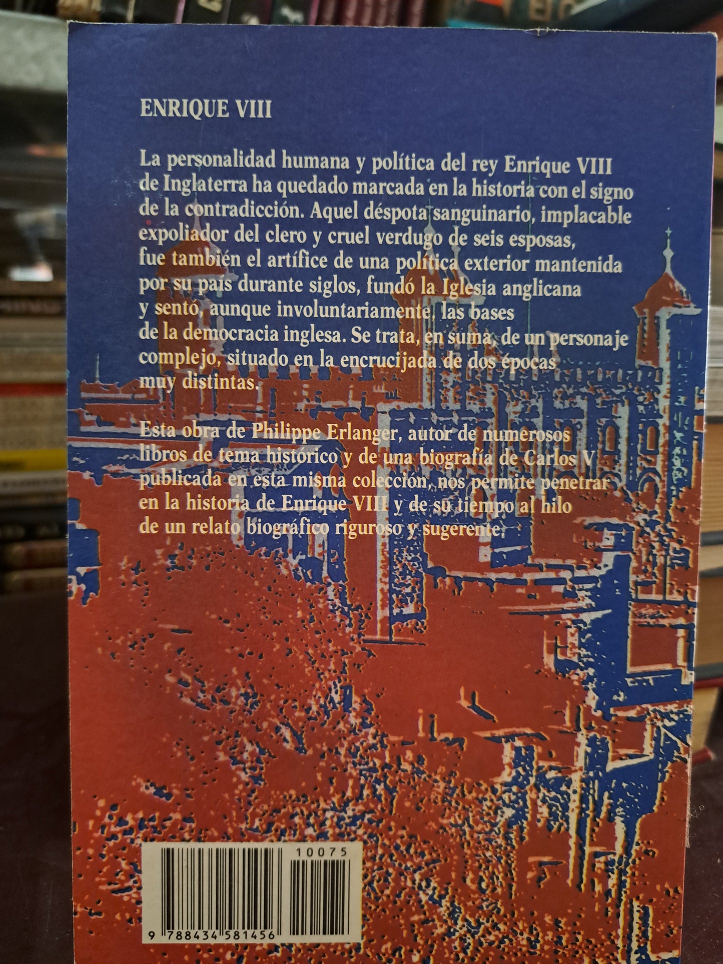ENRIQUE VIII PHILIPPE ERLANGER USADO HISTORIA LITERARIO 305