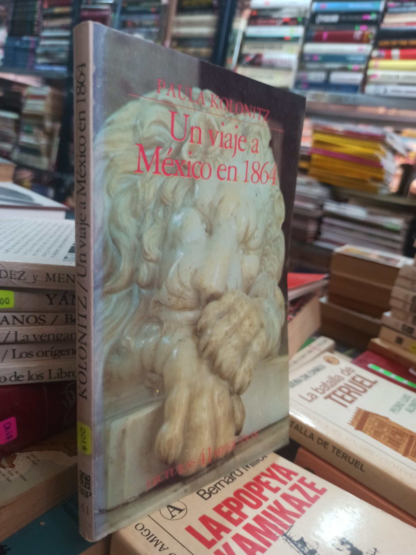 UN VIAJE A MÉXICO EN 1864 PAULA KOLONITZ USADO NOVELAS ALDAMA