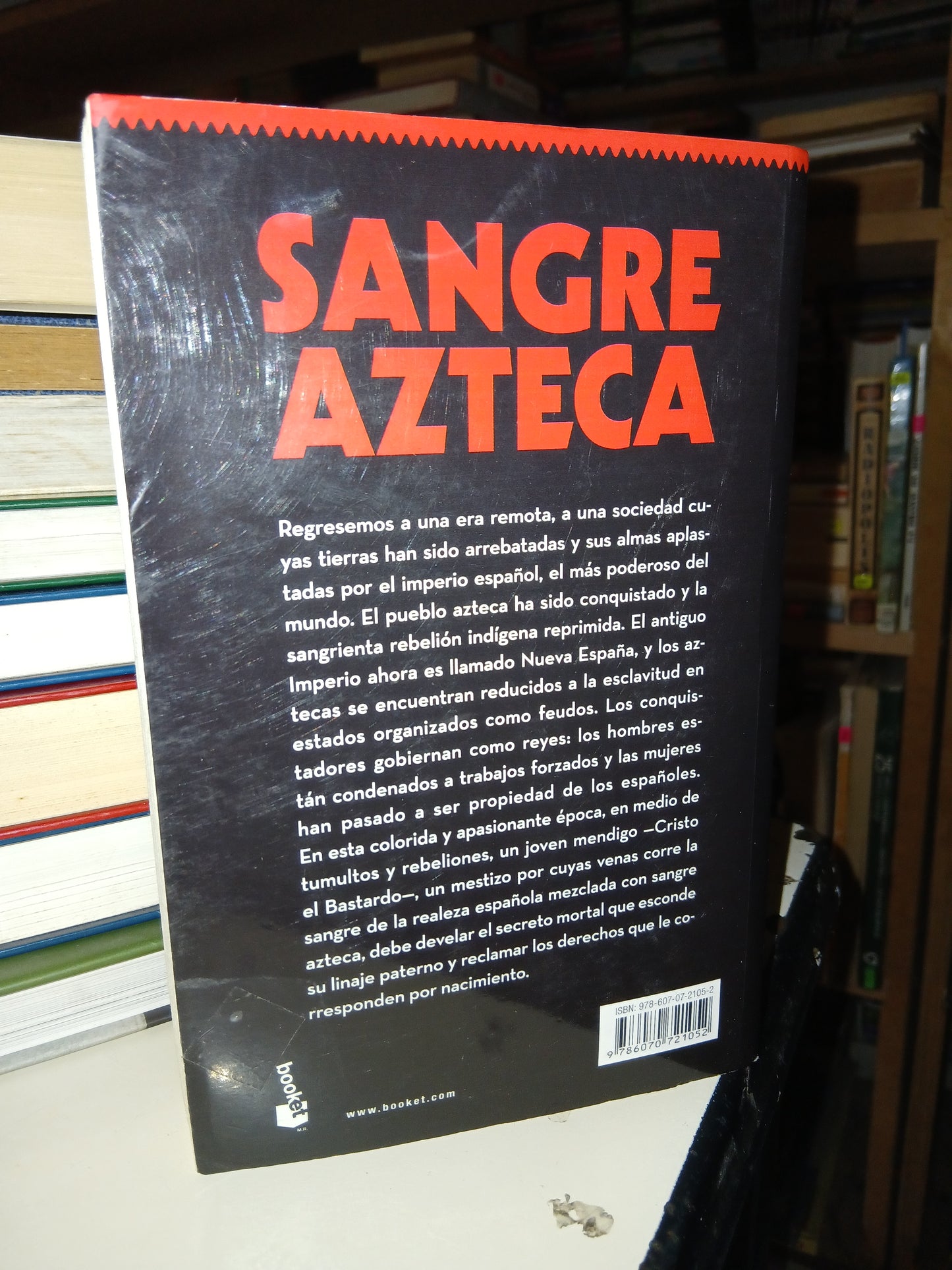 SANGRE AZTECA POR GARY JENNINGS USADO NOVELA LITERARIO 207
