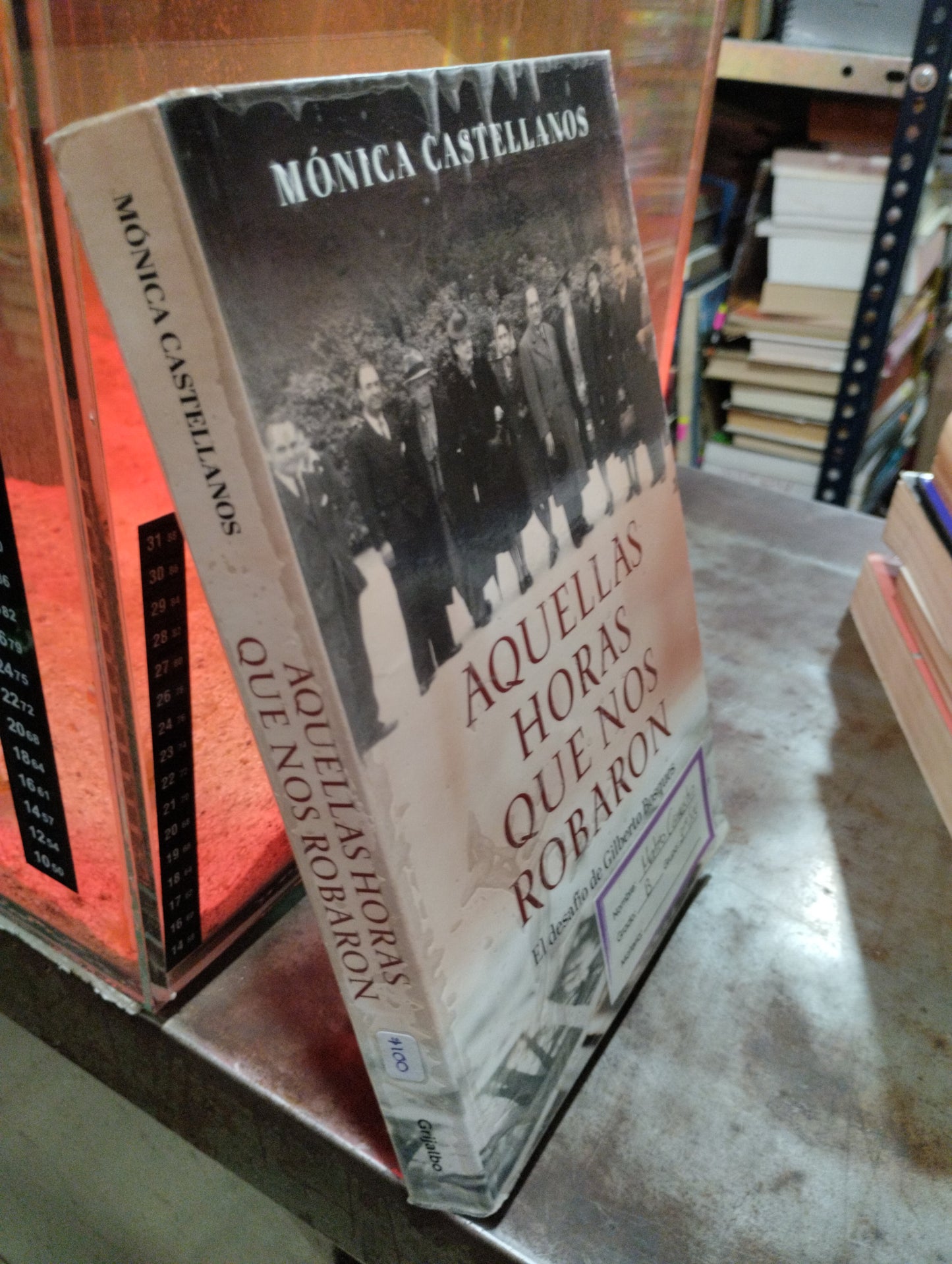 AQUELLAS HORAS QUE NOS ROBARON POR MONICA CASTELLANOS USADO NOVELAS ALDAMA