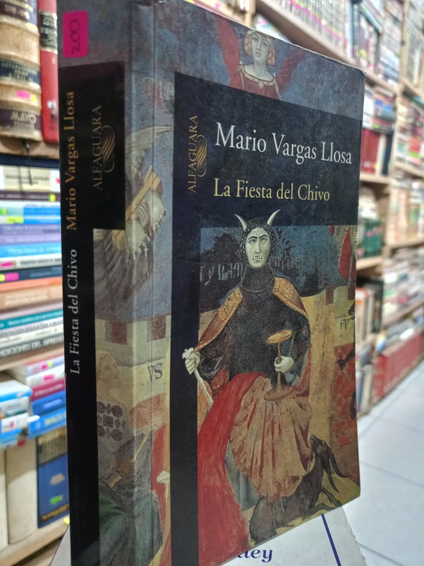 LA FIESTA DEL CHIVO POR MARIO VARGAS LLOSA USADO NOVELA LITERARIO 305