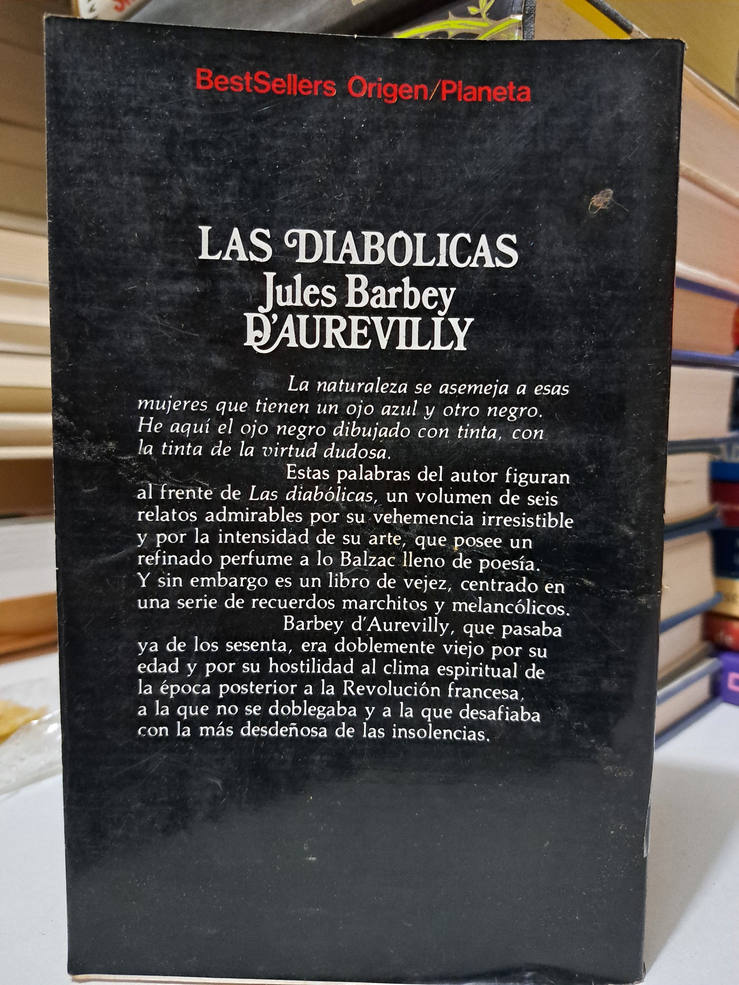 LAS DIABÓLICAS JULES BARBEY D'AUREVILLY USADO NOVELA JUÁREZ