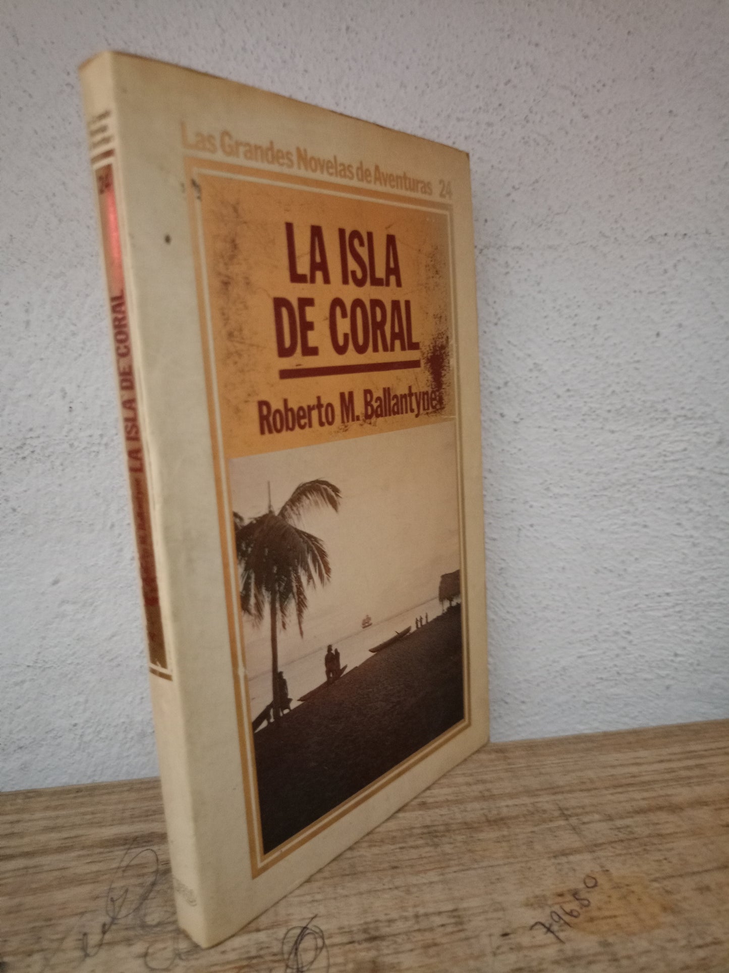 LA ISLA DE CORAL ROBERTO M. BALLANTYNE USADO NOVELA LITERARIO 305